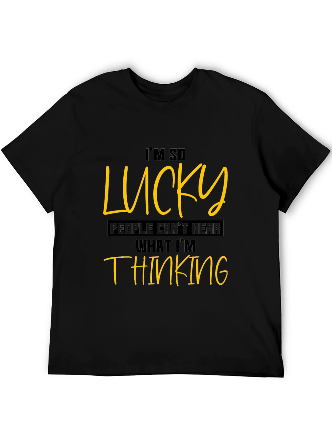 Lucky Statement Graphic Tee
