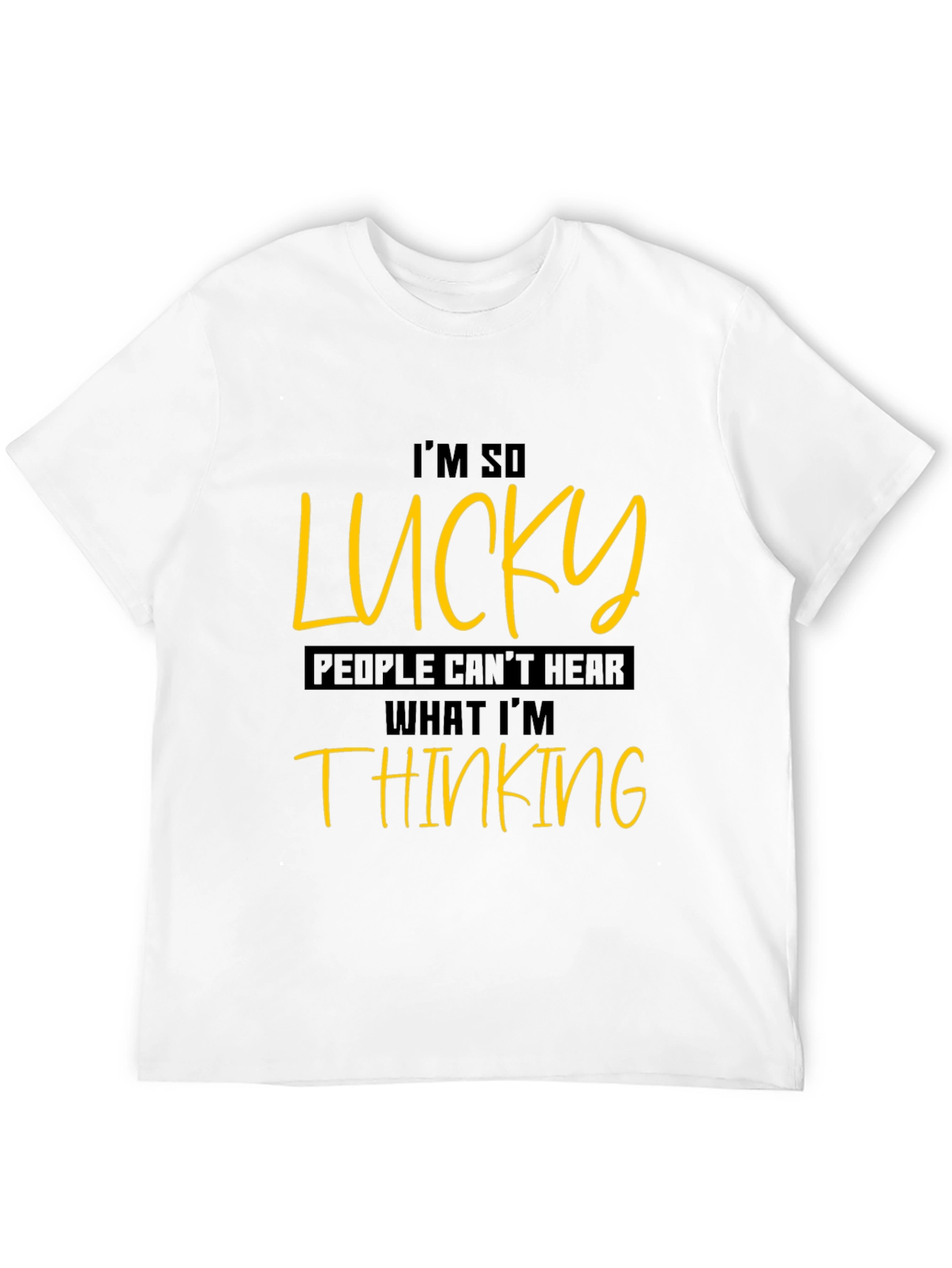 Lucky Statement Graphic Tee