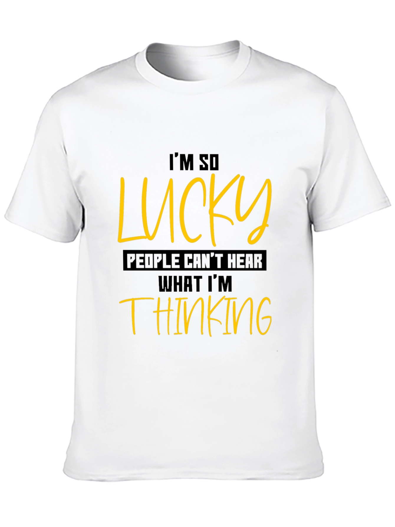 Lucky Statement Graphic Tee