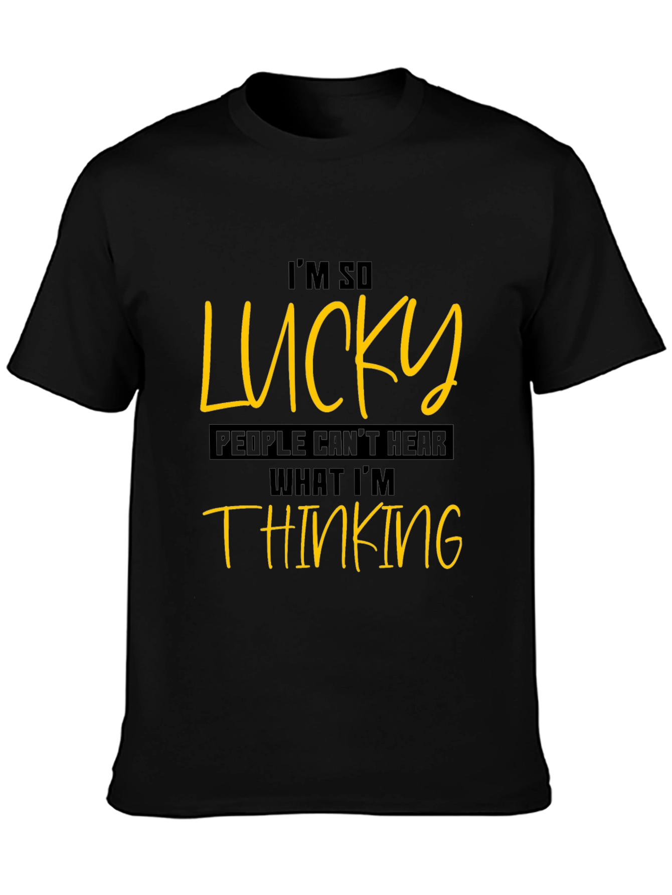 Lucky Statement Graphic Tee