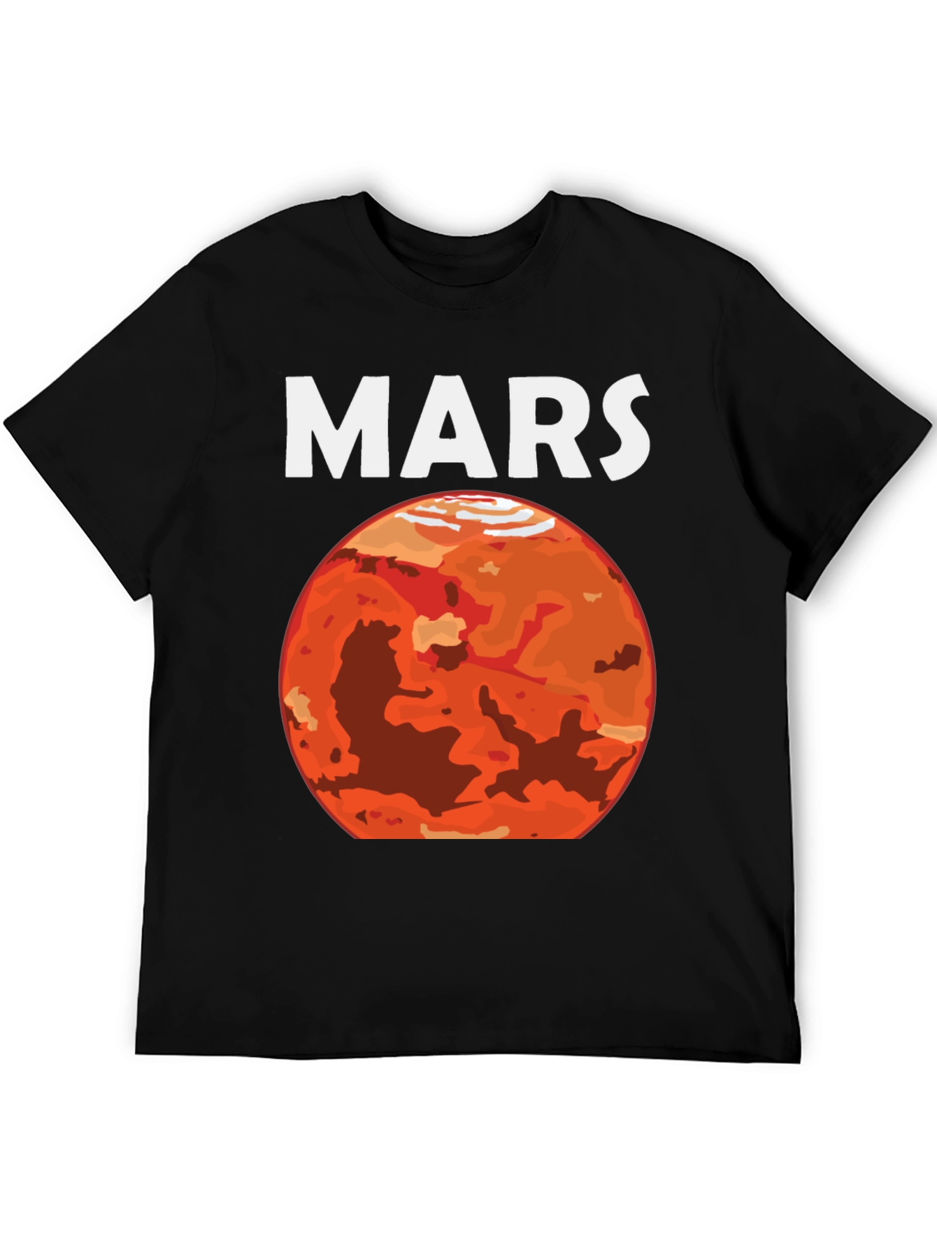 Mars Graphic Tee - Space Exploration T-Shirt