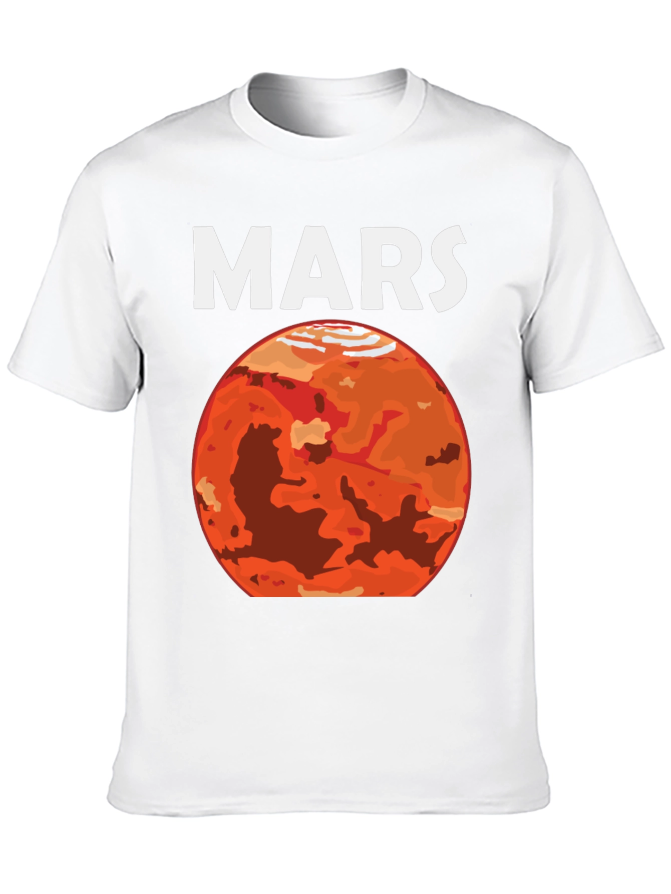 Mars Graphic Tee - Space Exploration T-Shirt