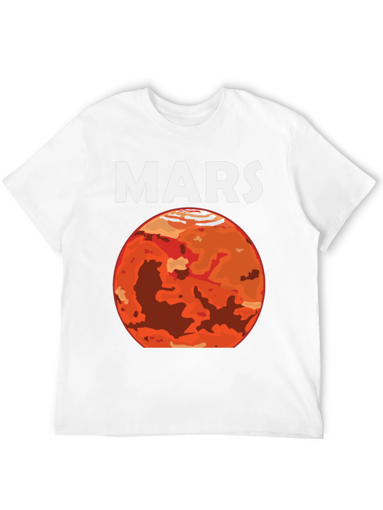 Mars Graphic Tee - Space Exploration T-Shirt