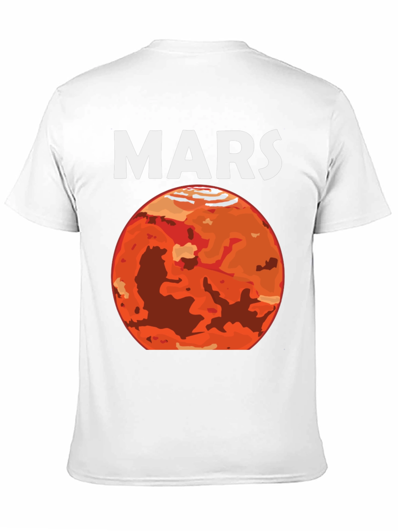 Mars Graphic Tee - Space Exploration T-Shirt