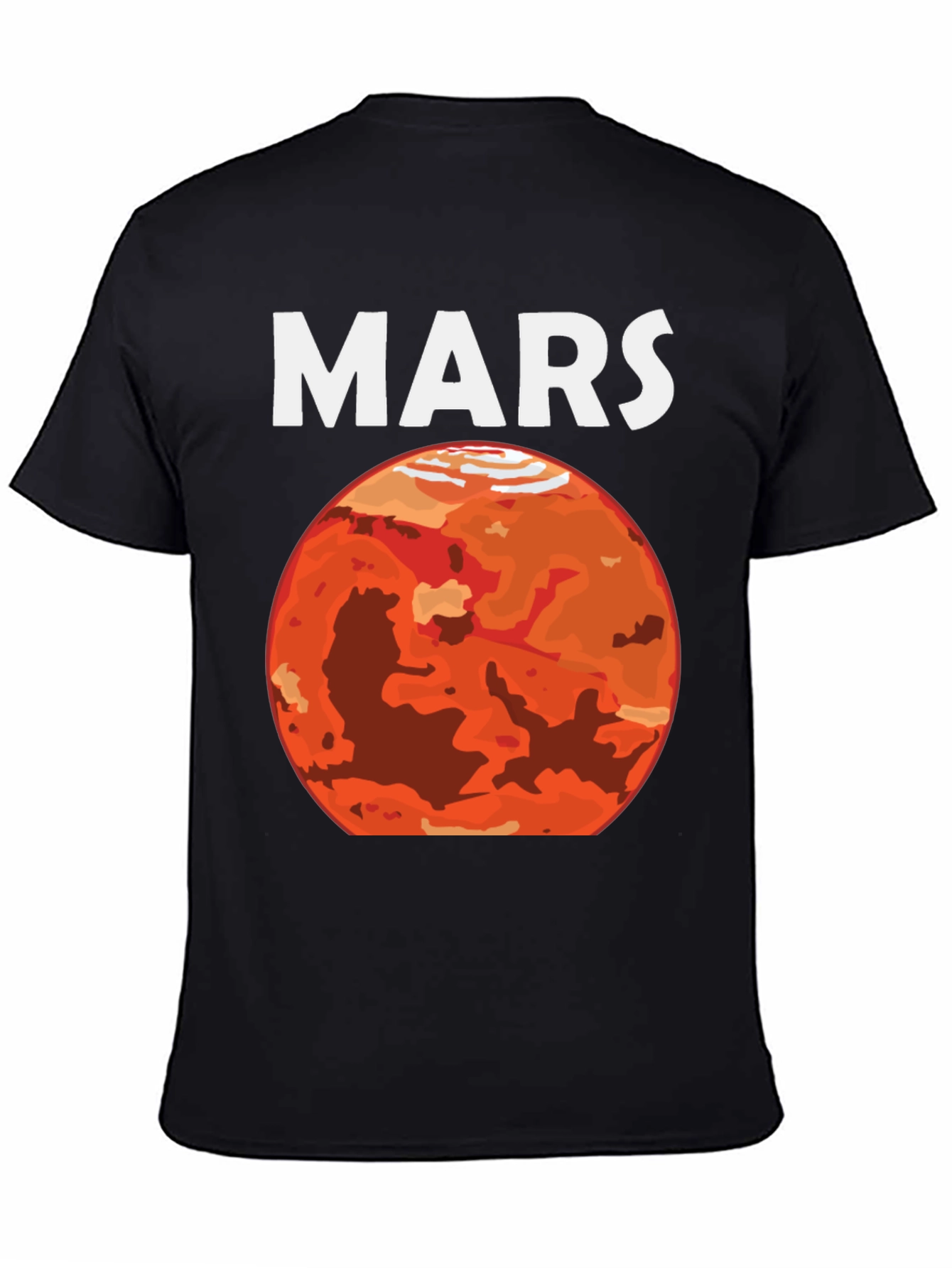 Mars Graphic Tee - Space Exploration T-Shirt