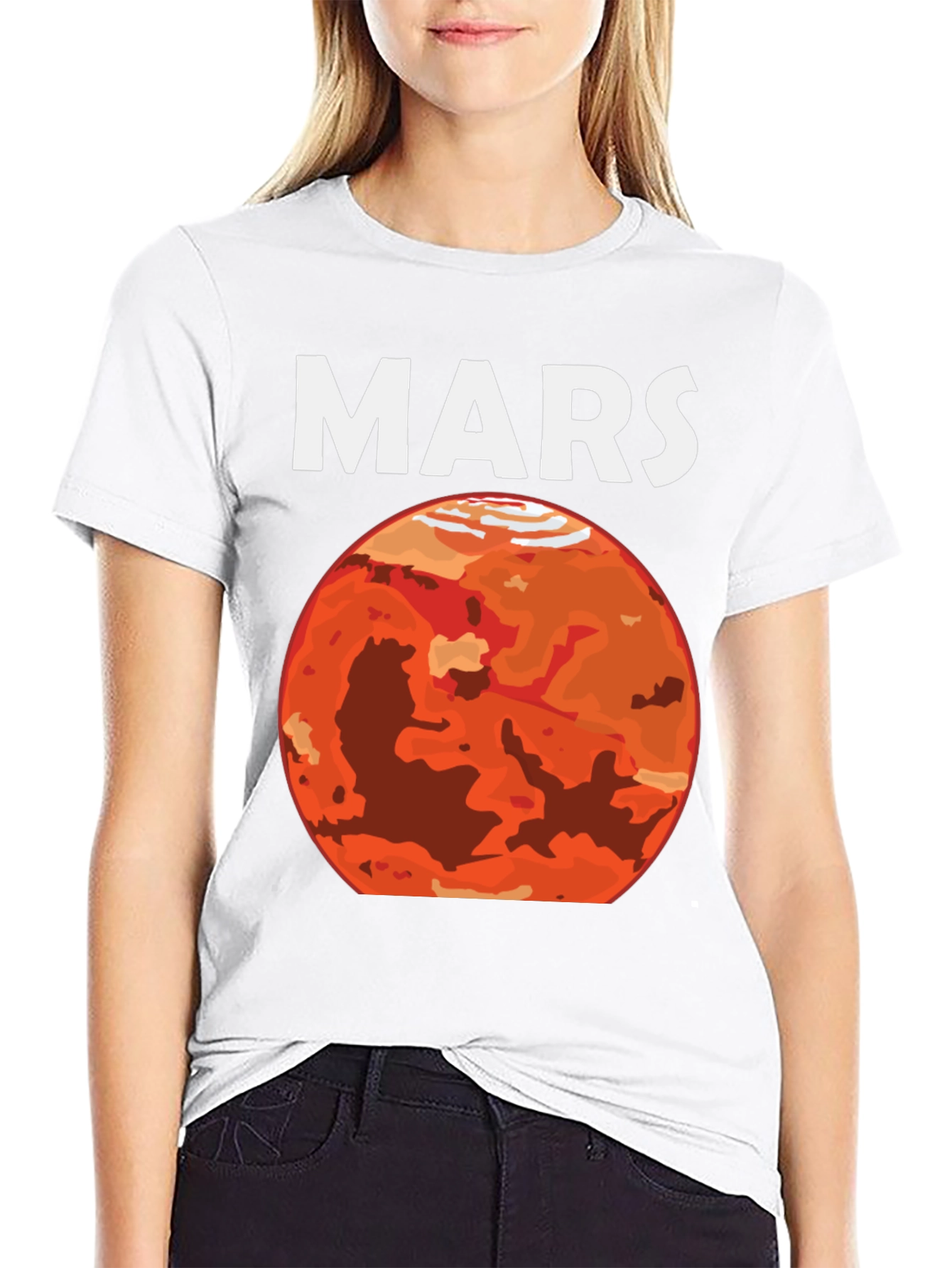Mars Graphic Tee - Space Exploration T-Shirt