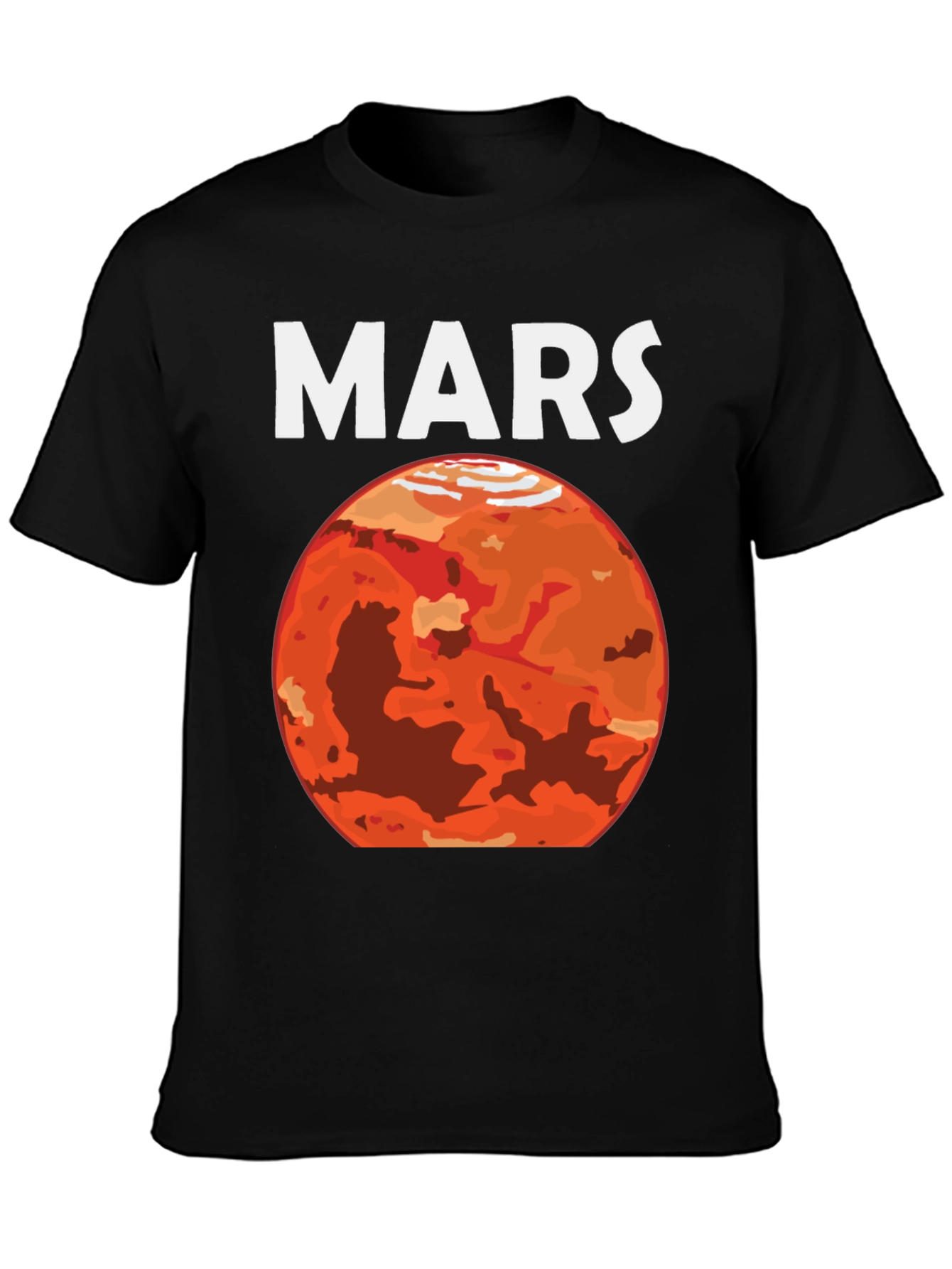 Mars Graphic Tee - Space Exploration T-Shirt