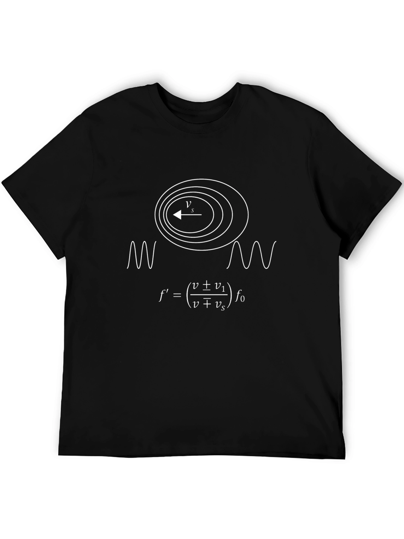 Doppler Effect Equation Graphic Tee - Physics Science T-Shirt