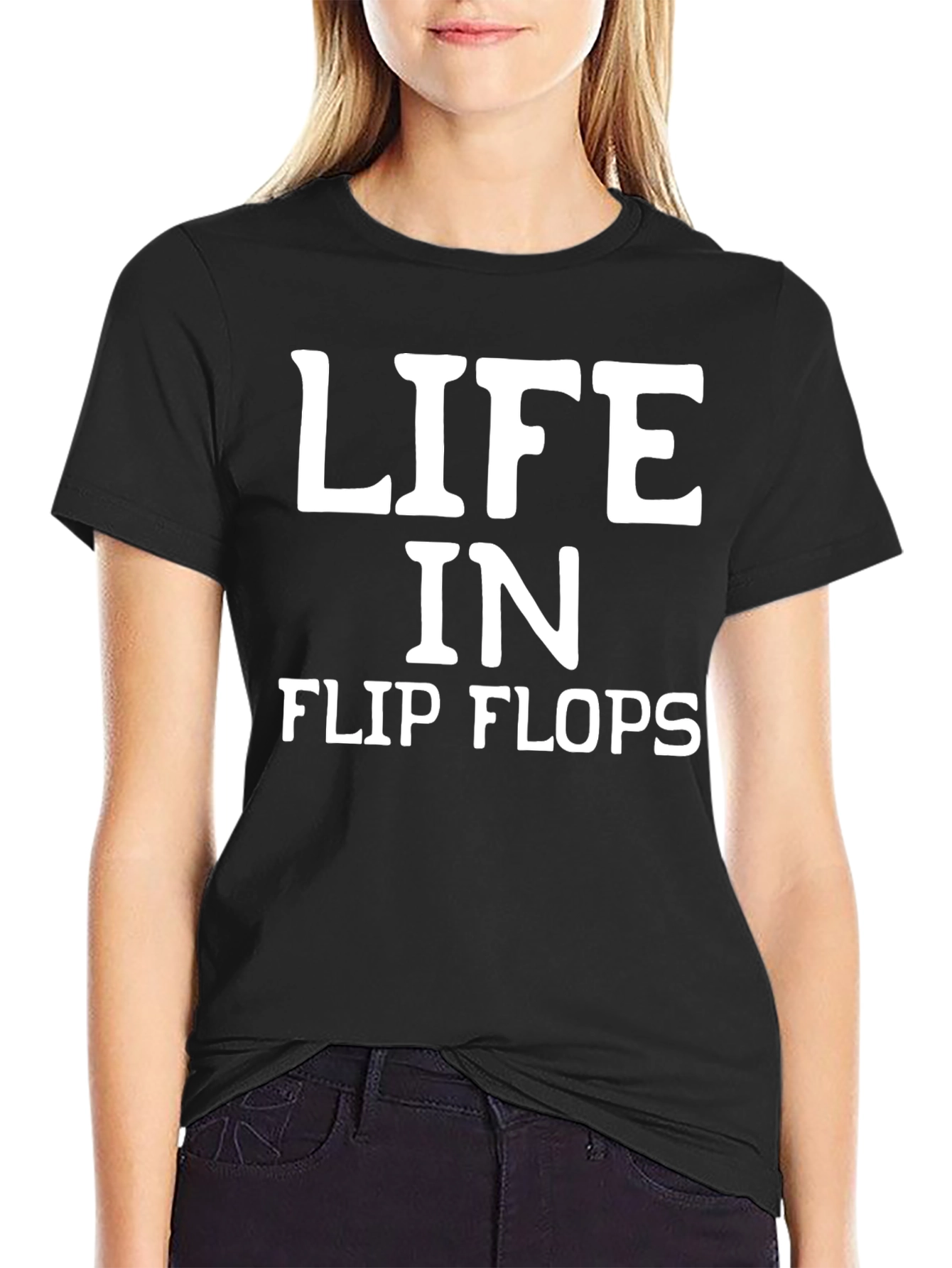 Life in Flip Flops Graphic T-Shirt