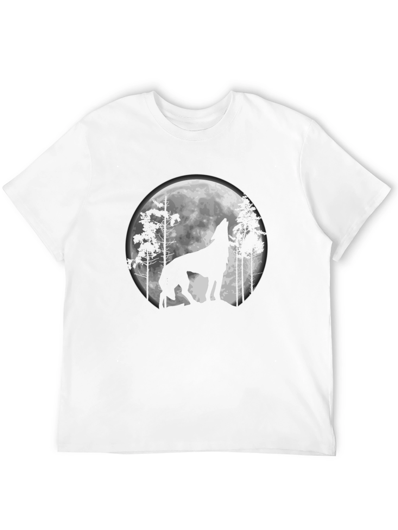 Wolf Moon Silhouette T-Shirt