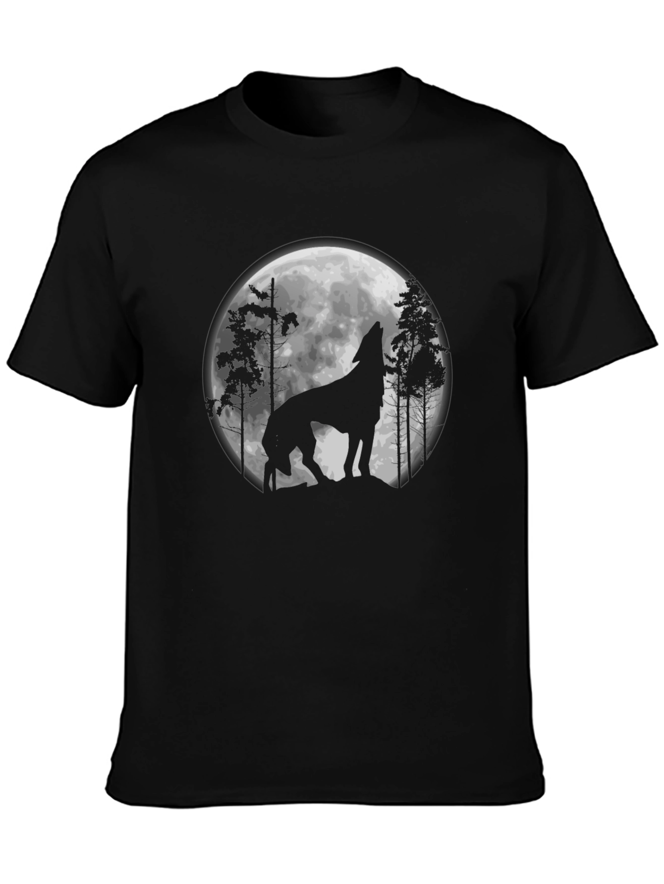 Wolf Moon Silhouette T-Shirt
