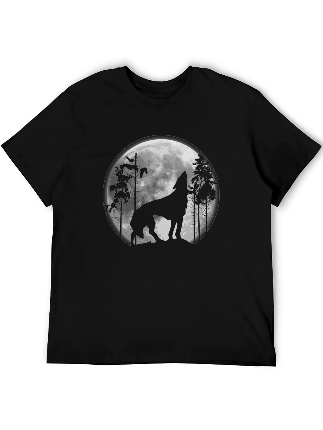 Wolf Moon Silhouette T-Shirt