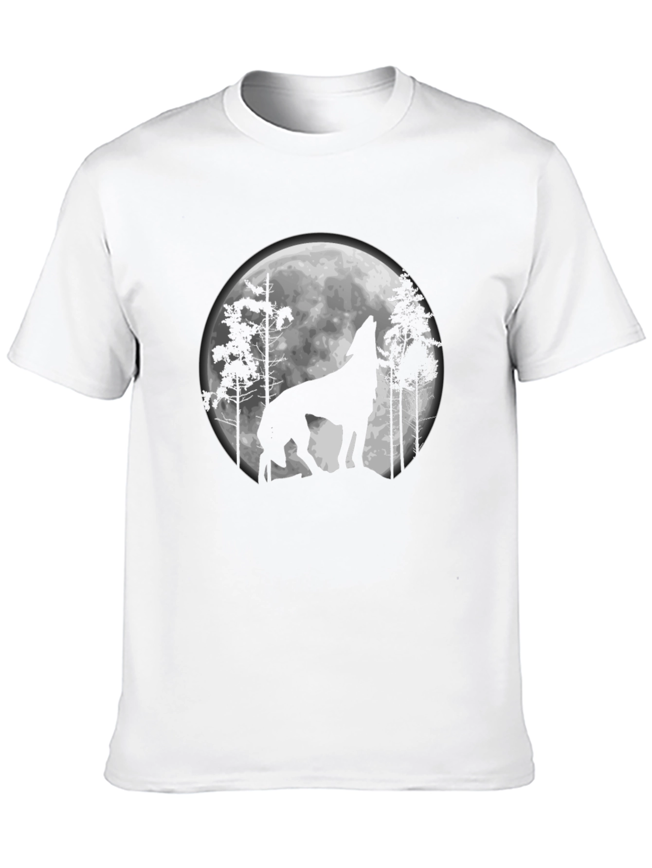 Wolf Moon Silhouette T-Shirt