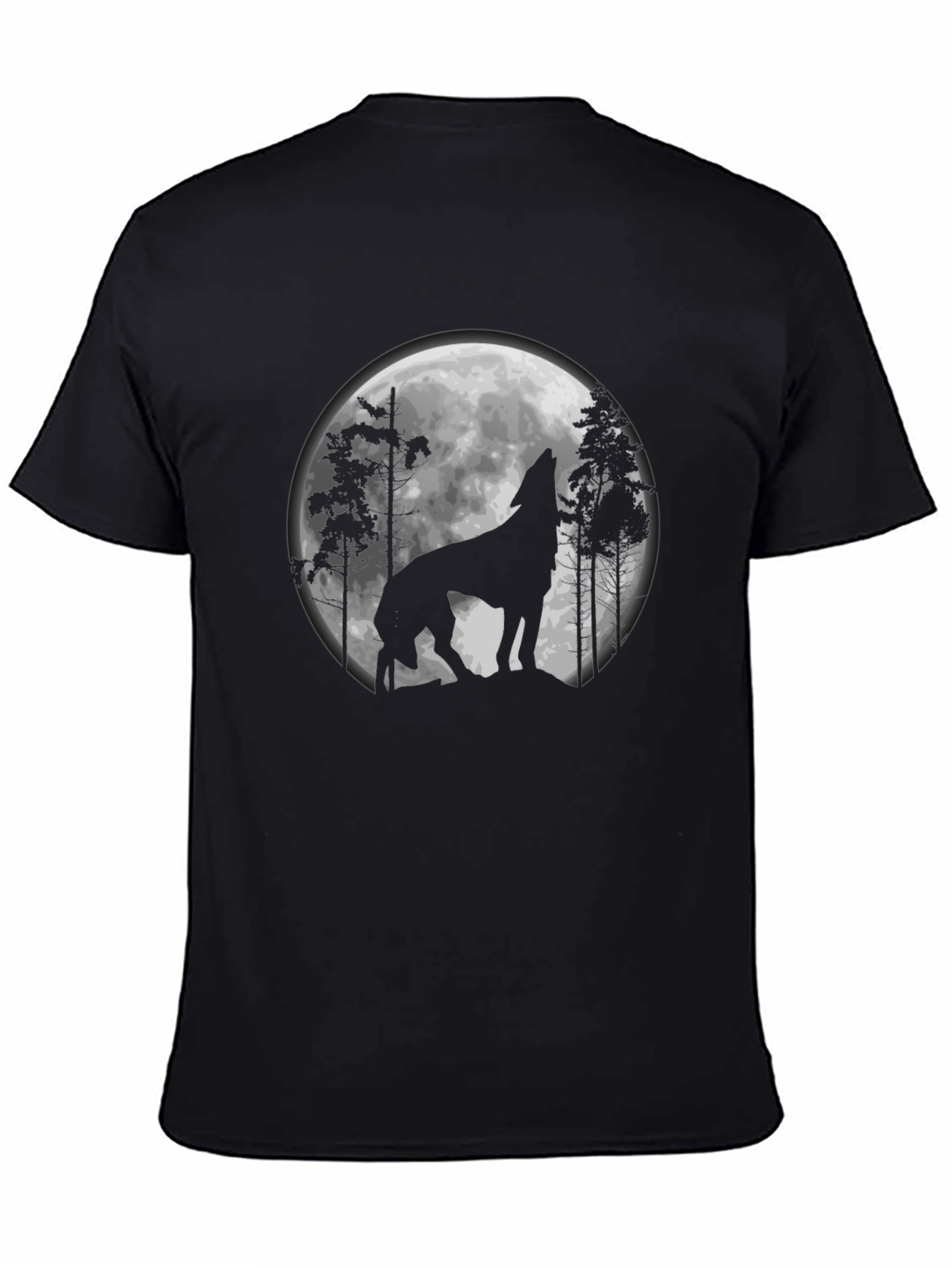 Wolf Moon Silhouette T-Shirt