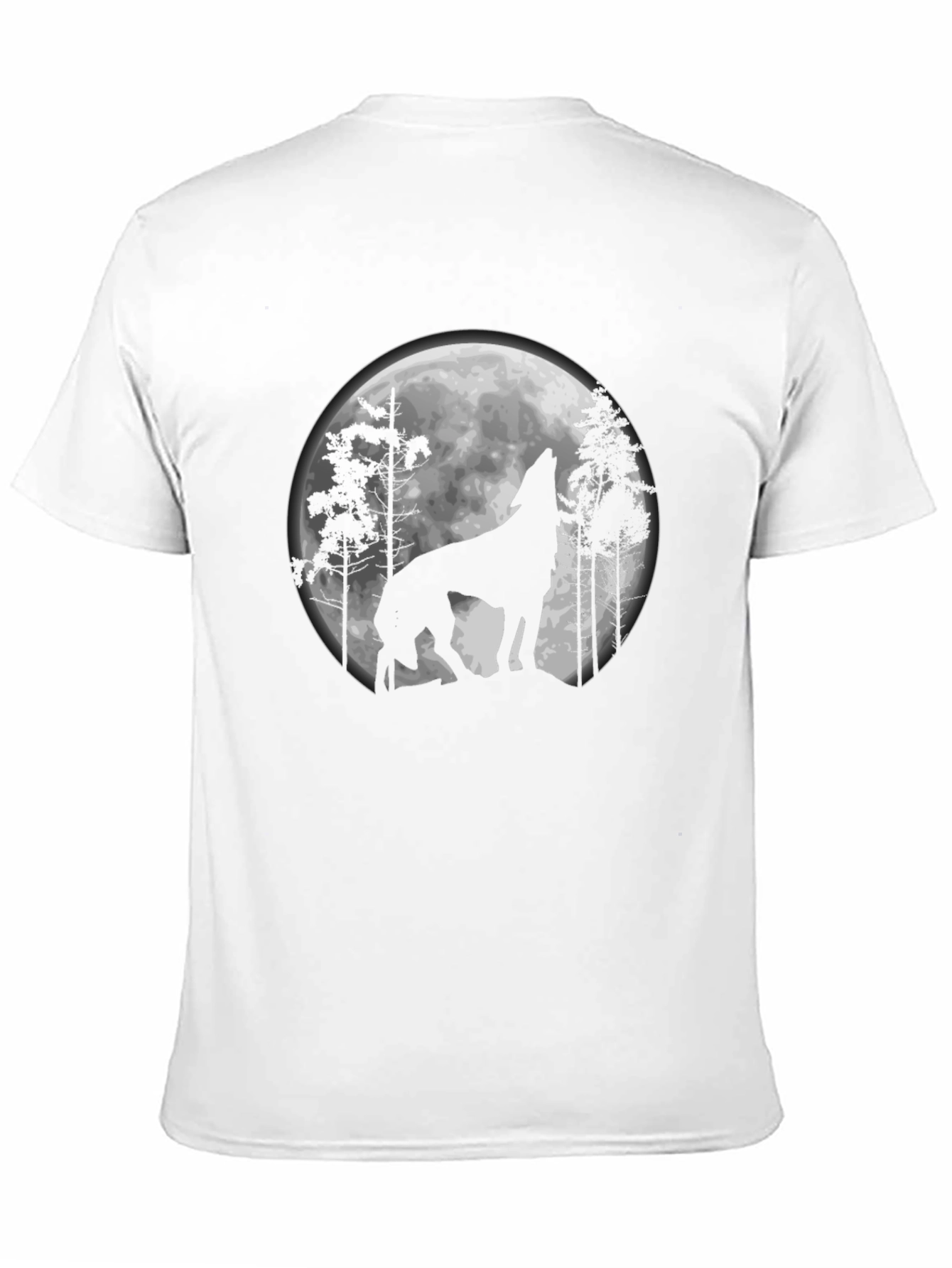Wolf Moon Silhouette T-Shirt