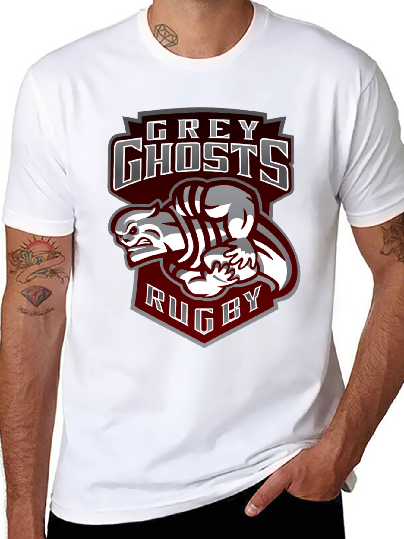 Grey Ghosts Rugby T-Shirt