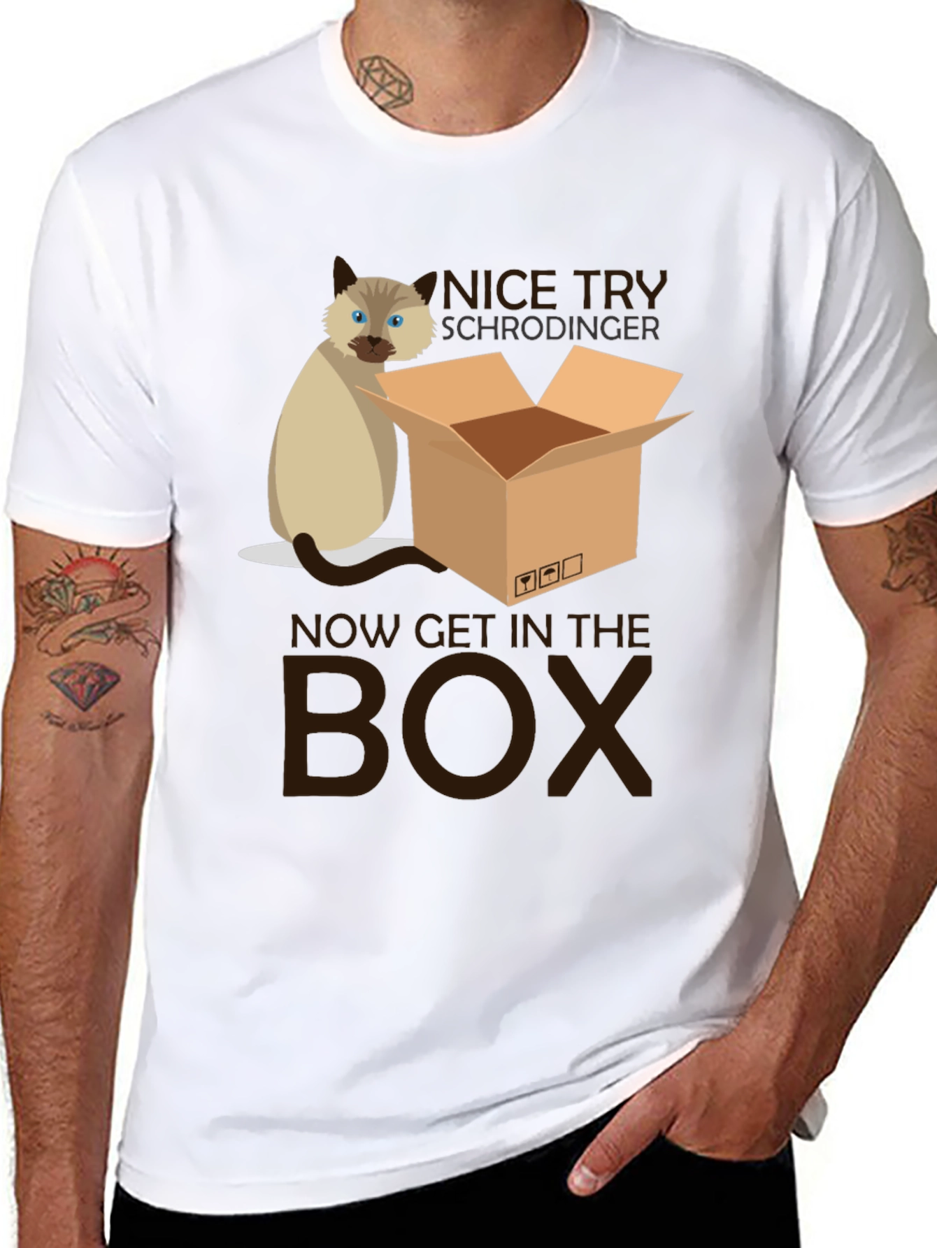 Schrödingers Cat T-Shirt - Funny Science Tee
