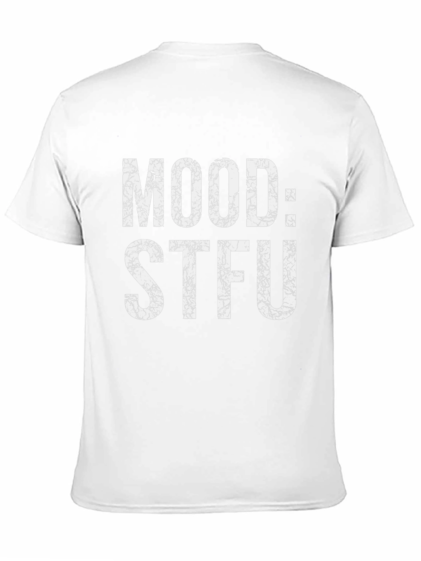Mood STFU Black Graphic T-Shirt - Unisex