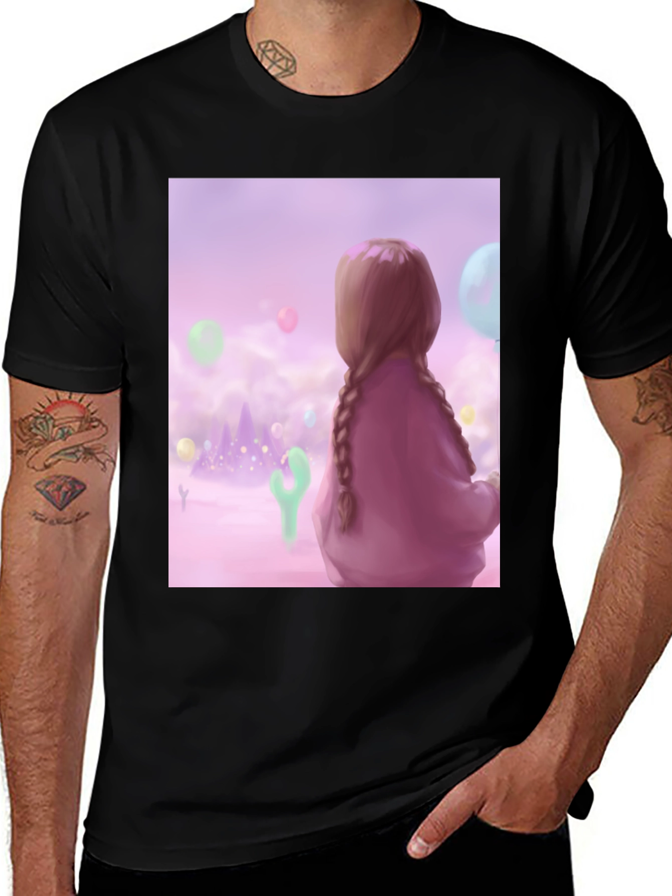 Pastel Dreams T-Shirt - Unique Graphic Tee