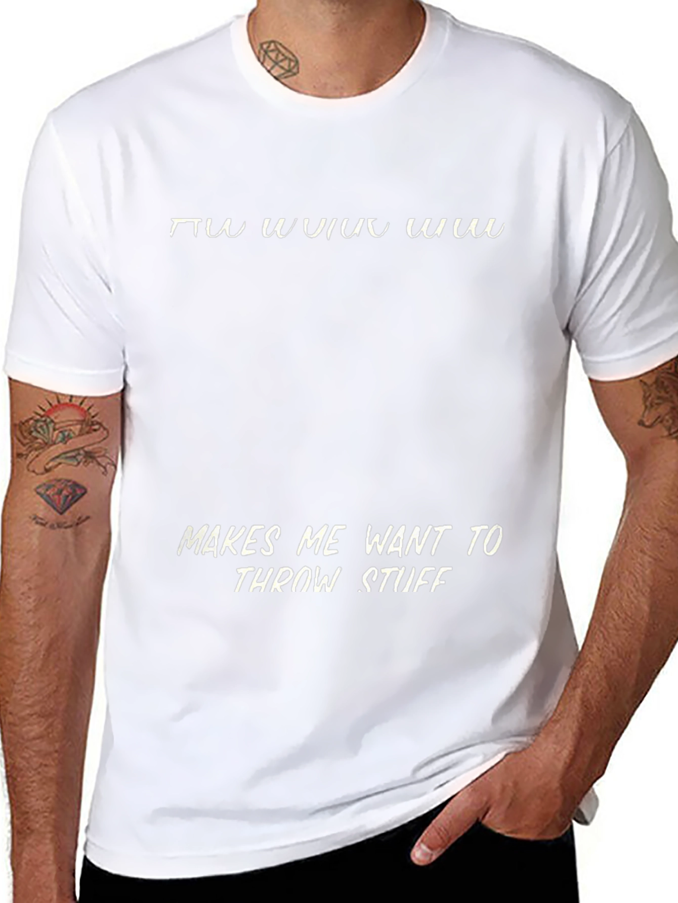 My Opinion Offends You Novelty Graphic T-Shirt