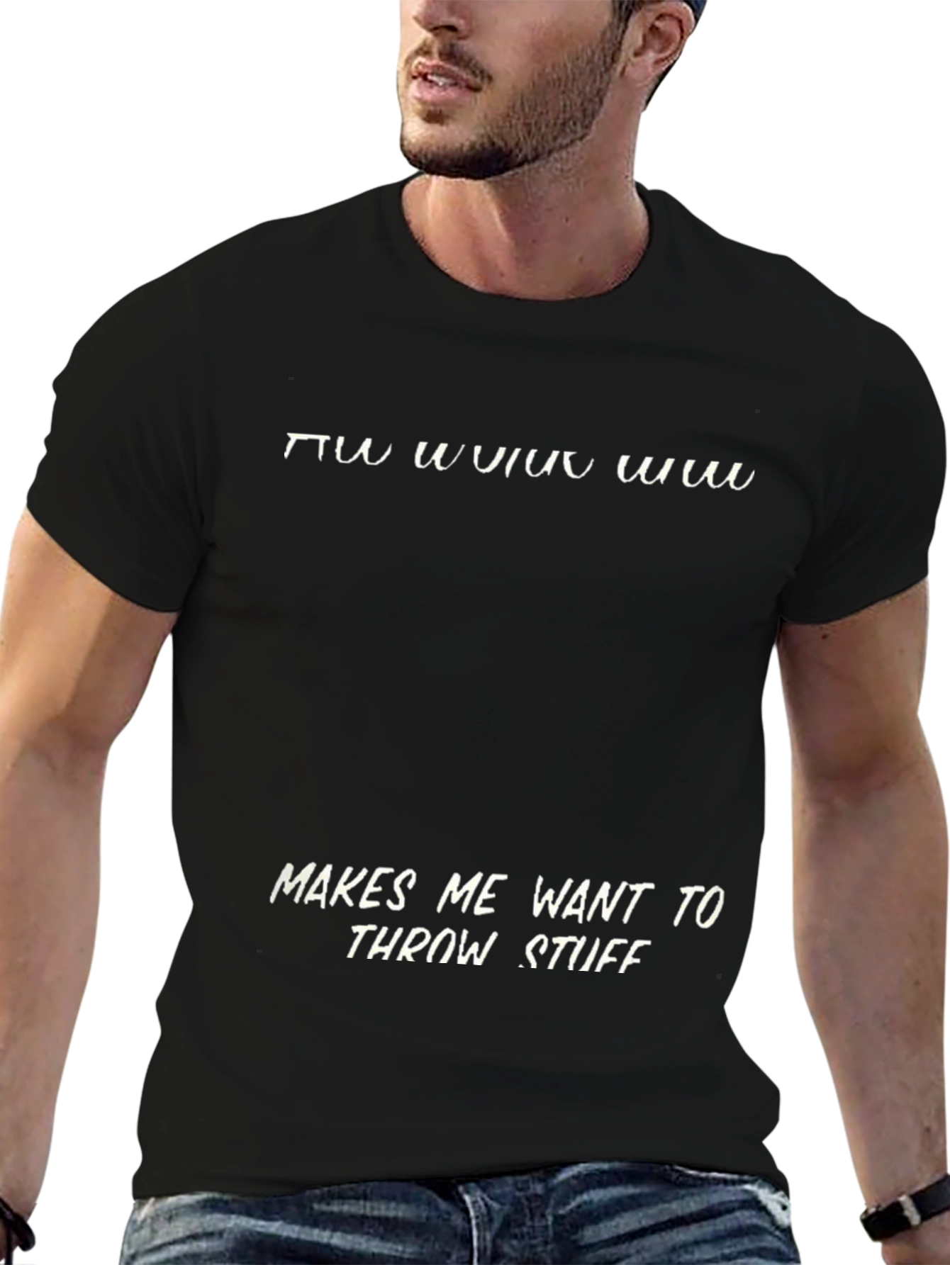 My Opinion Offends You Novelty Graphic T-Shirt