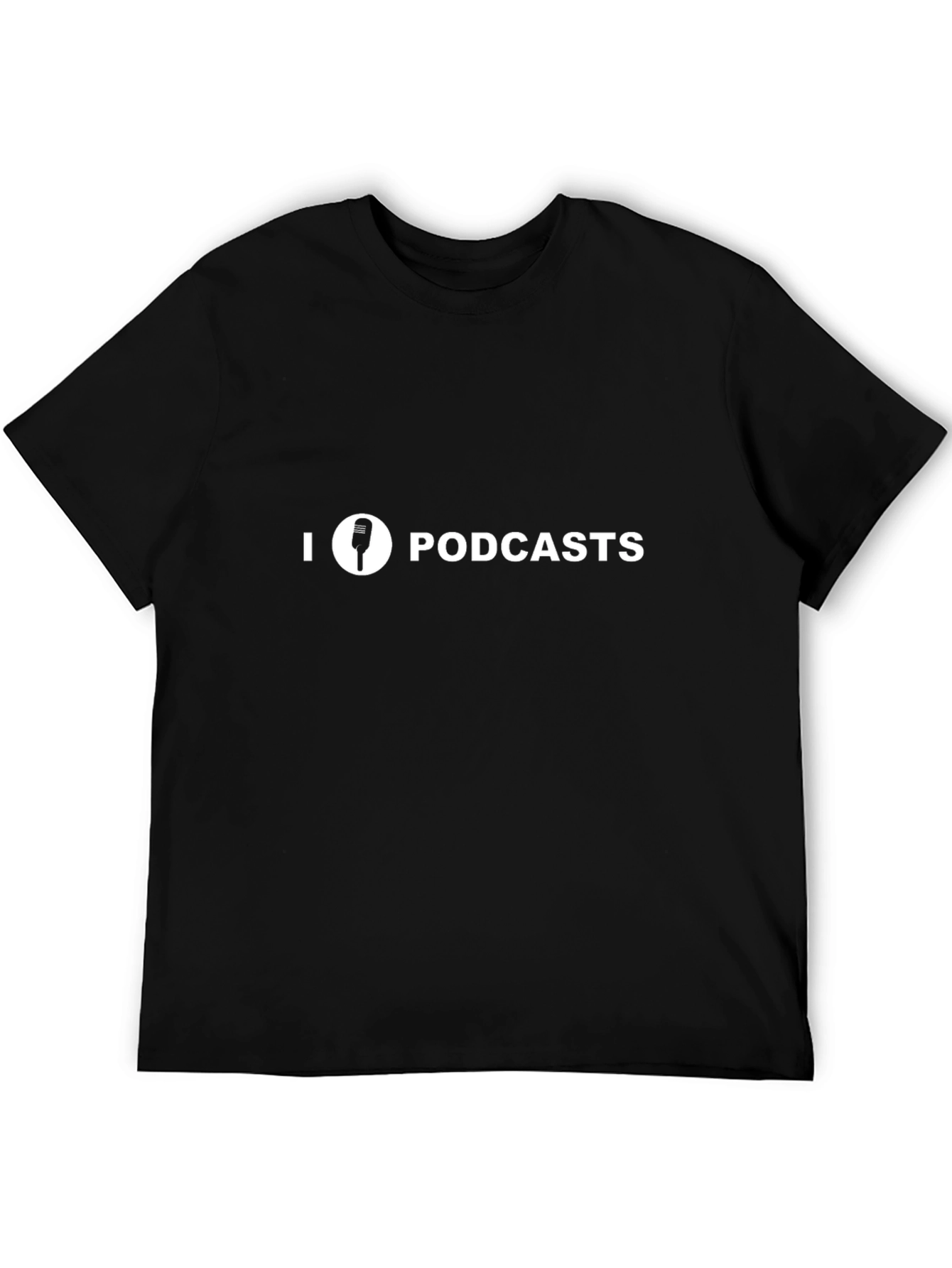 I Love Podcasts Graphic T-Shirt