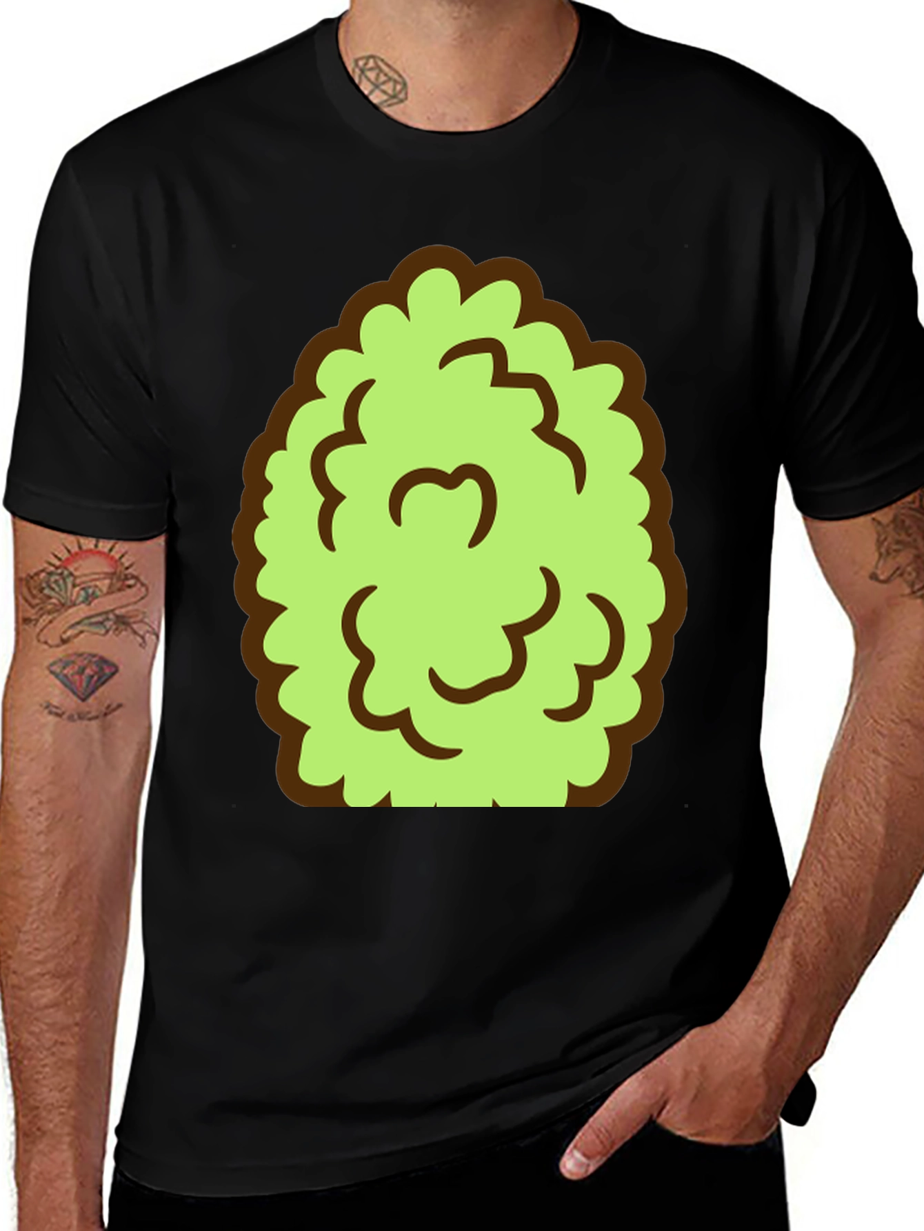 Bush Graphic Black T-Shirt