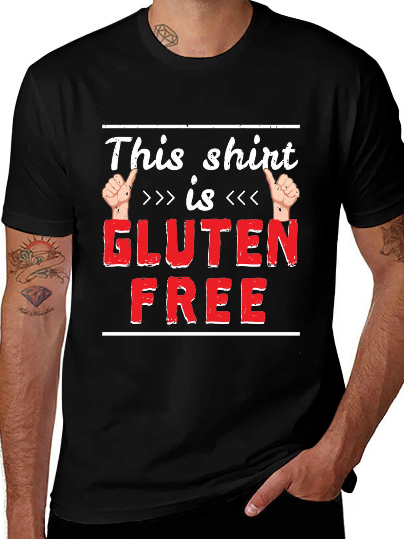 Gluten Free Shirt - Trendy Graphic Tee