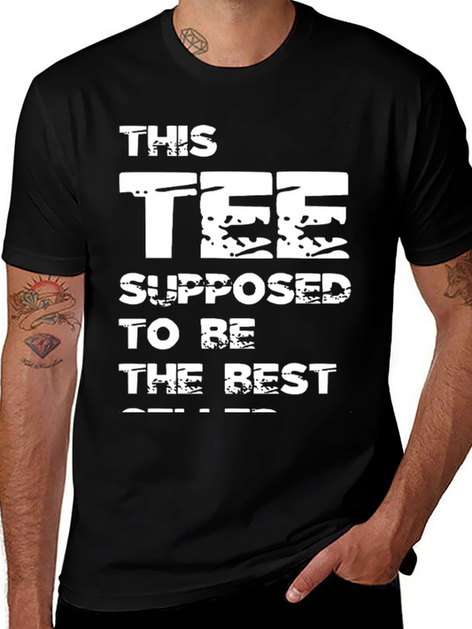 Humorous This Tee Supposed To Be Best Seller Black T-Shirt