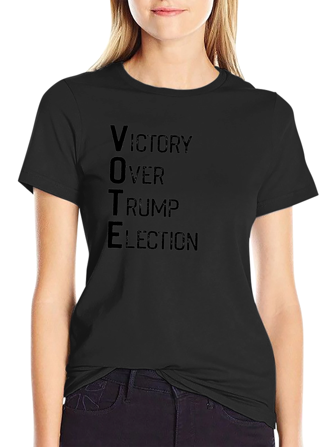 Vote Over Trump Election Graphic Tee