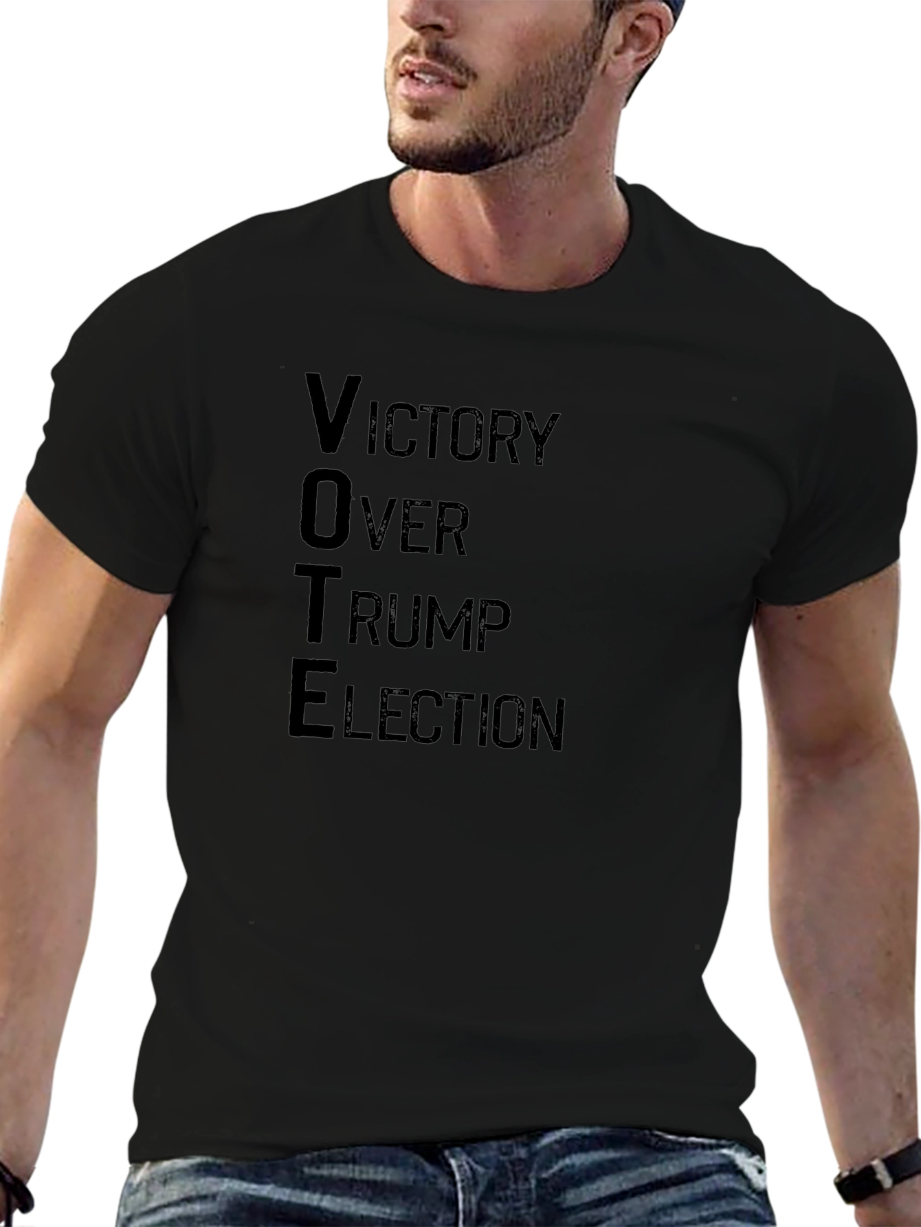 Vote Over Trump Election Graphic Tee
