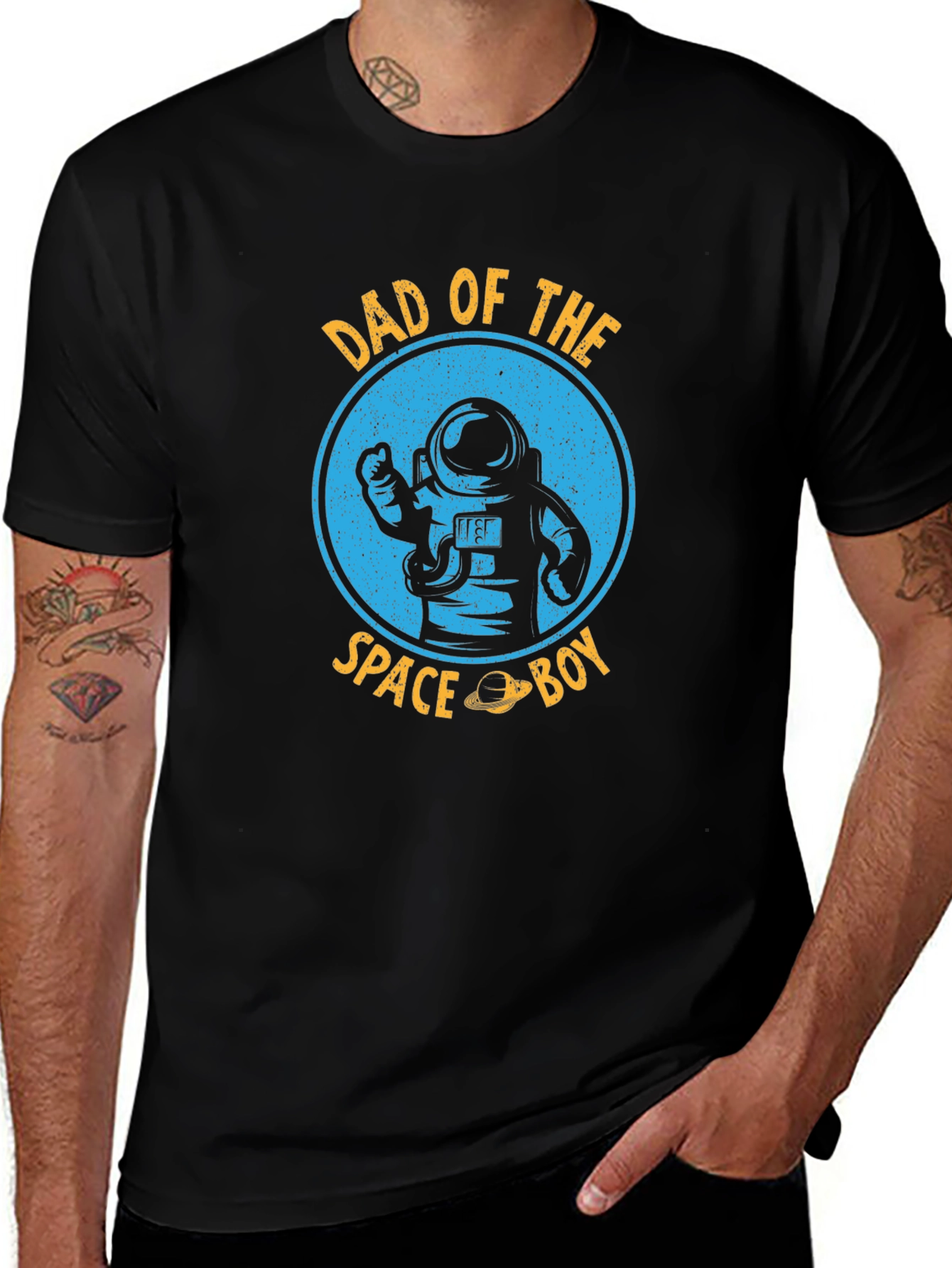 Dad of the Space Boy T-Shirt