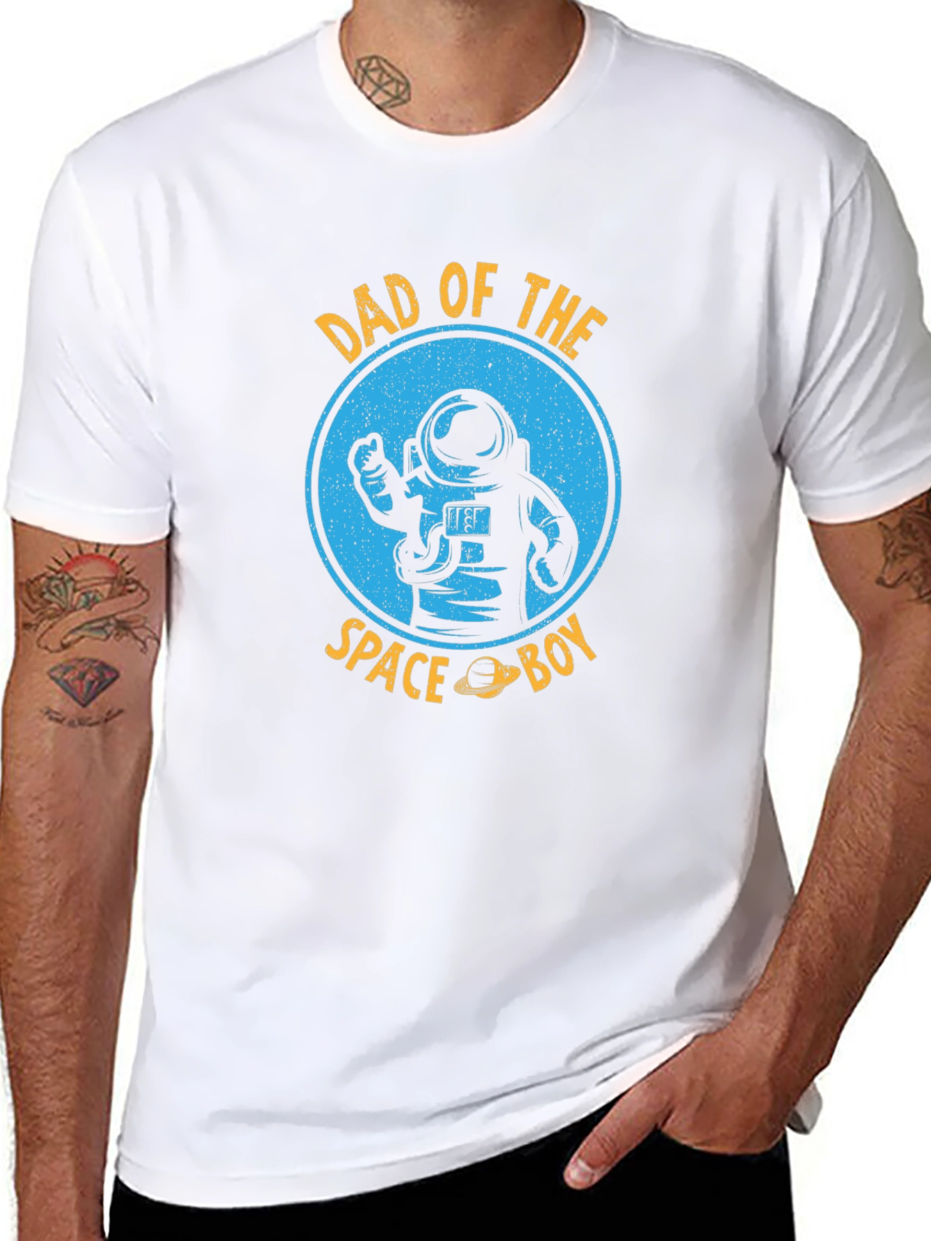 Dad of the Space Boy T-Shirt