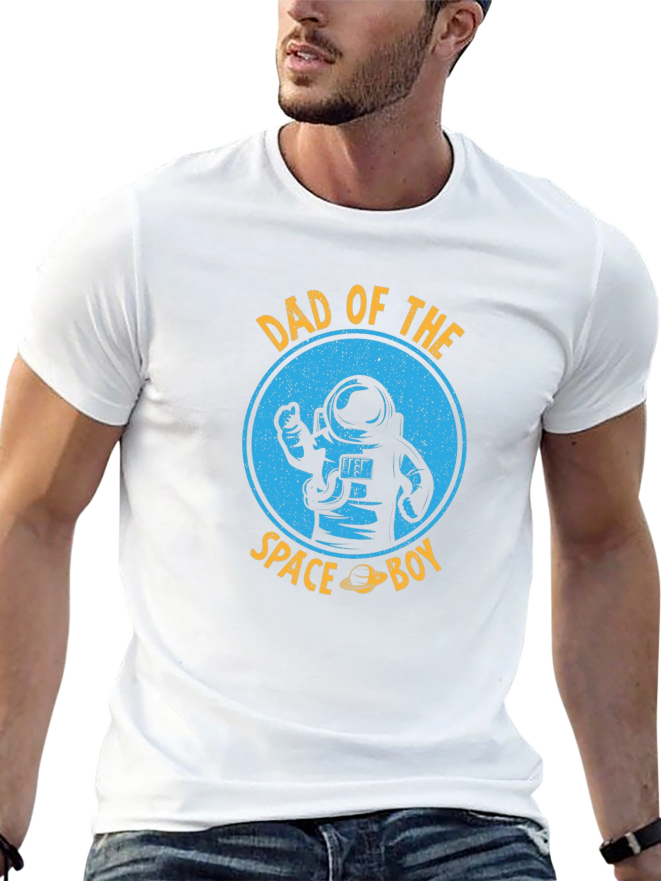 Dad of the Space Boy T-Shirt
