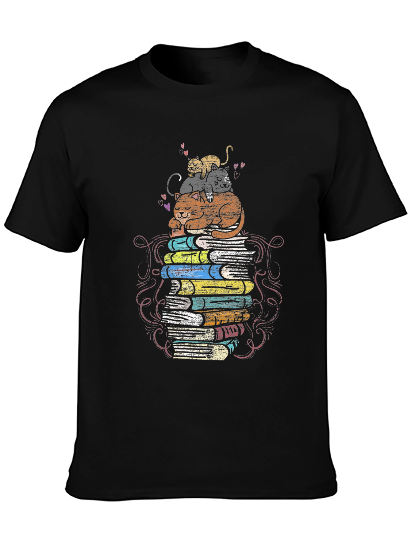 Bookish Cat T-Shirt