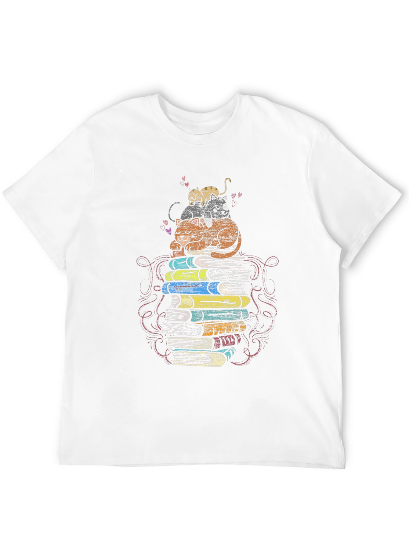 Bookish Cat T-Shirt