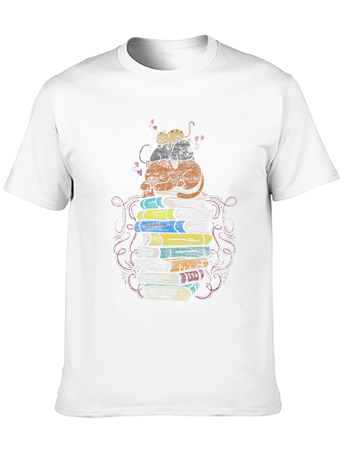Bookish Cat T-Shirt