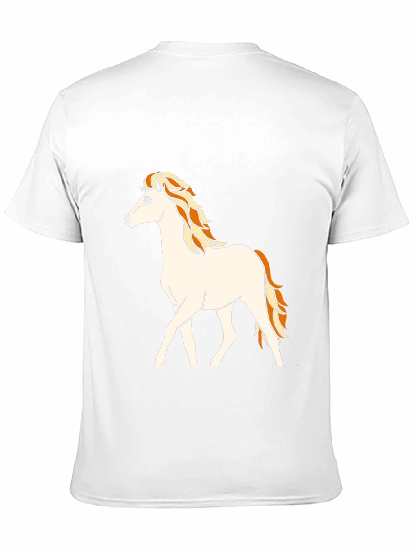 Horse Graphic Tee - Unisex Cotton Blend