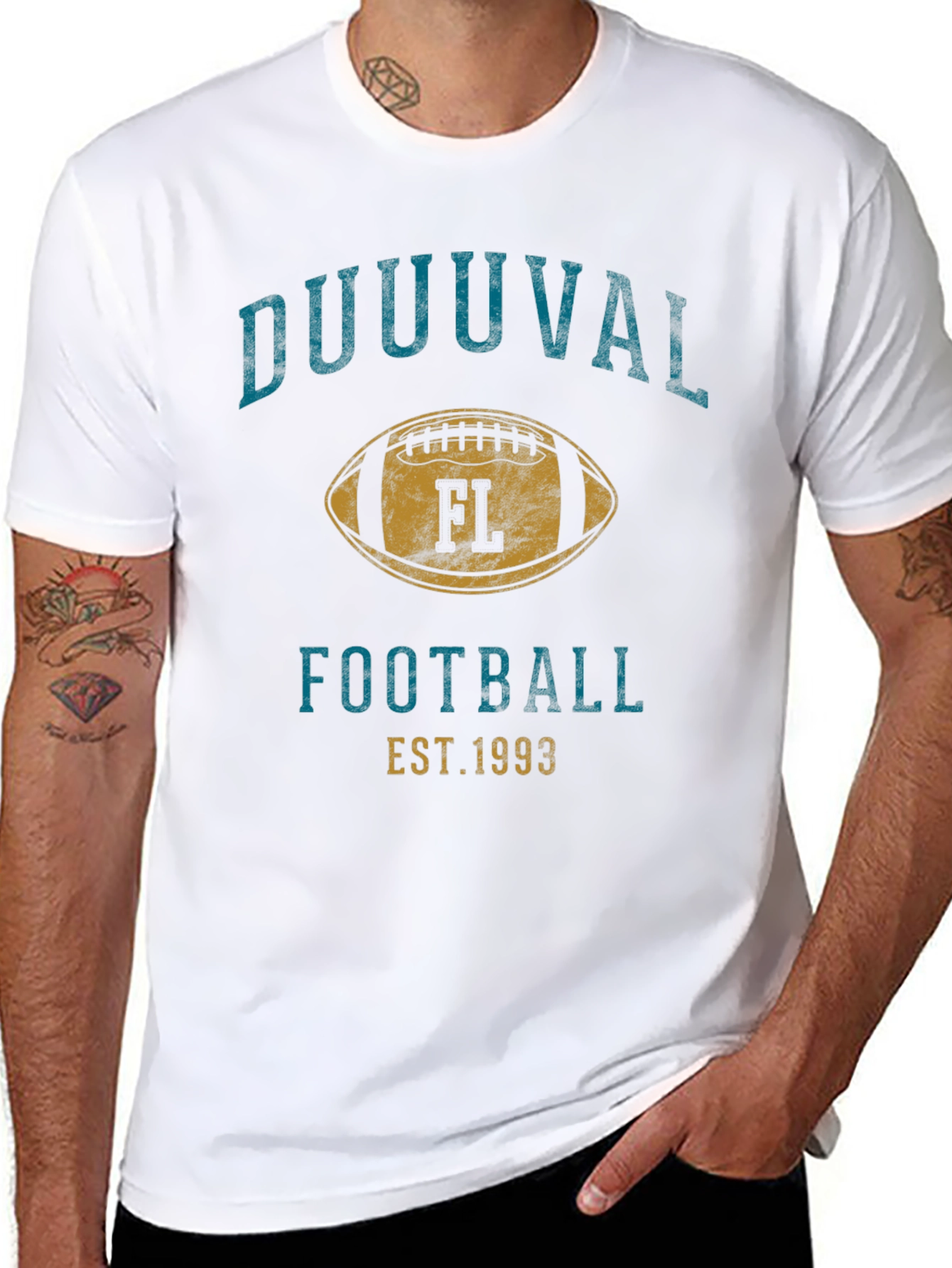 Duuuval Football T-Shirt - Est. 1993