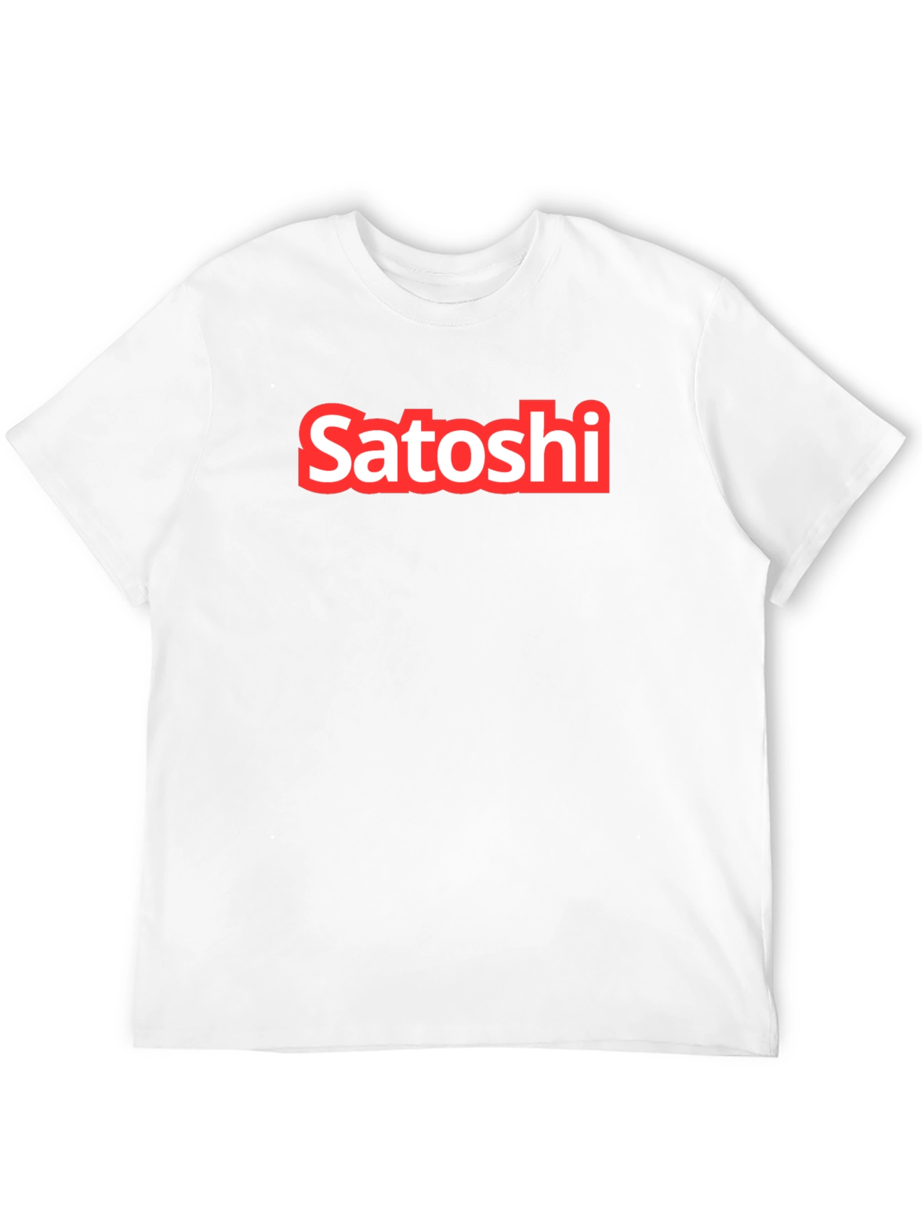 Satoshi Black T-Shirt - Crypto Fashion