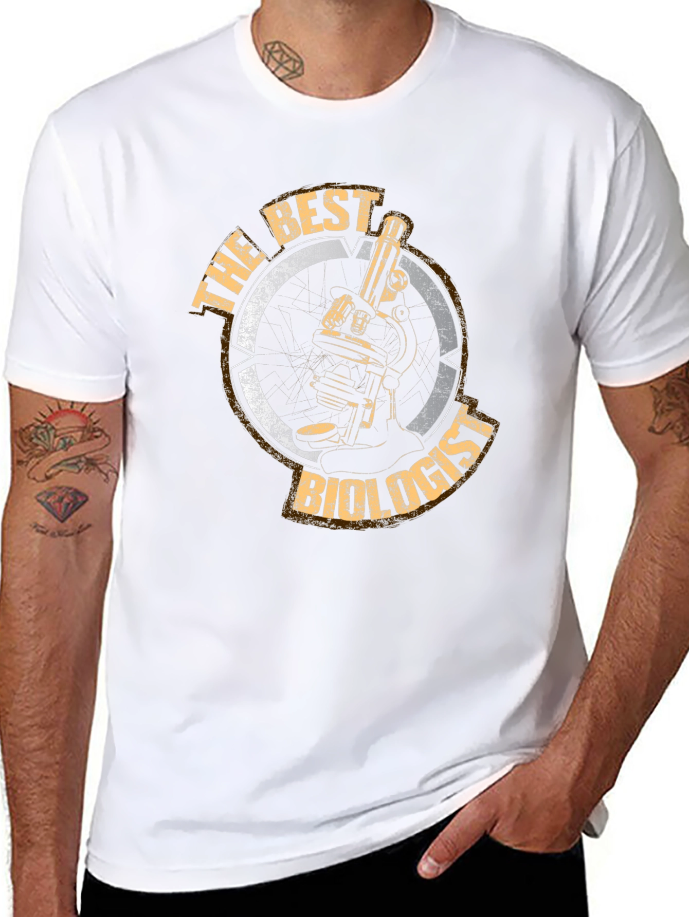 The Best Biologist T-Shirt - Science Tee