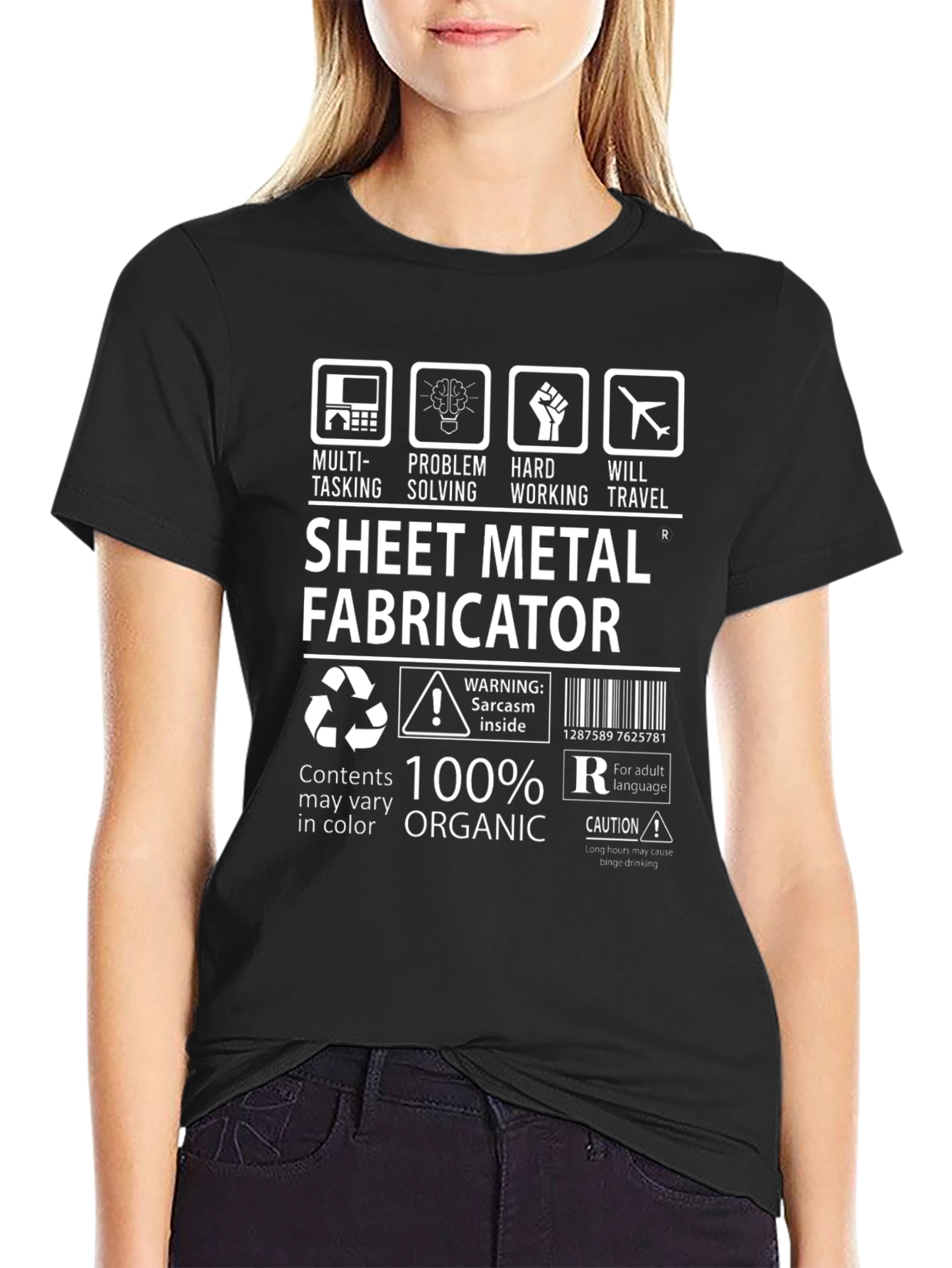 Sheet Metal Fabricator Organic T-Shirt