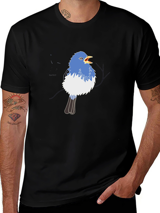 Bird Graphic Tee - Casual Comfort