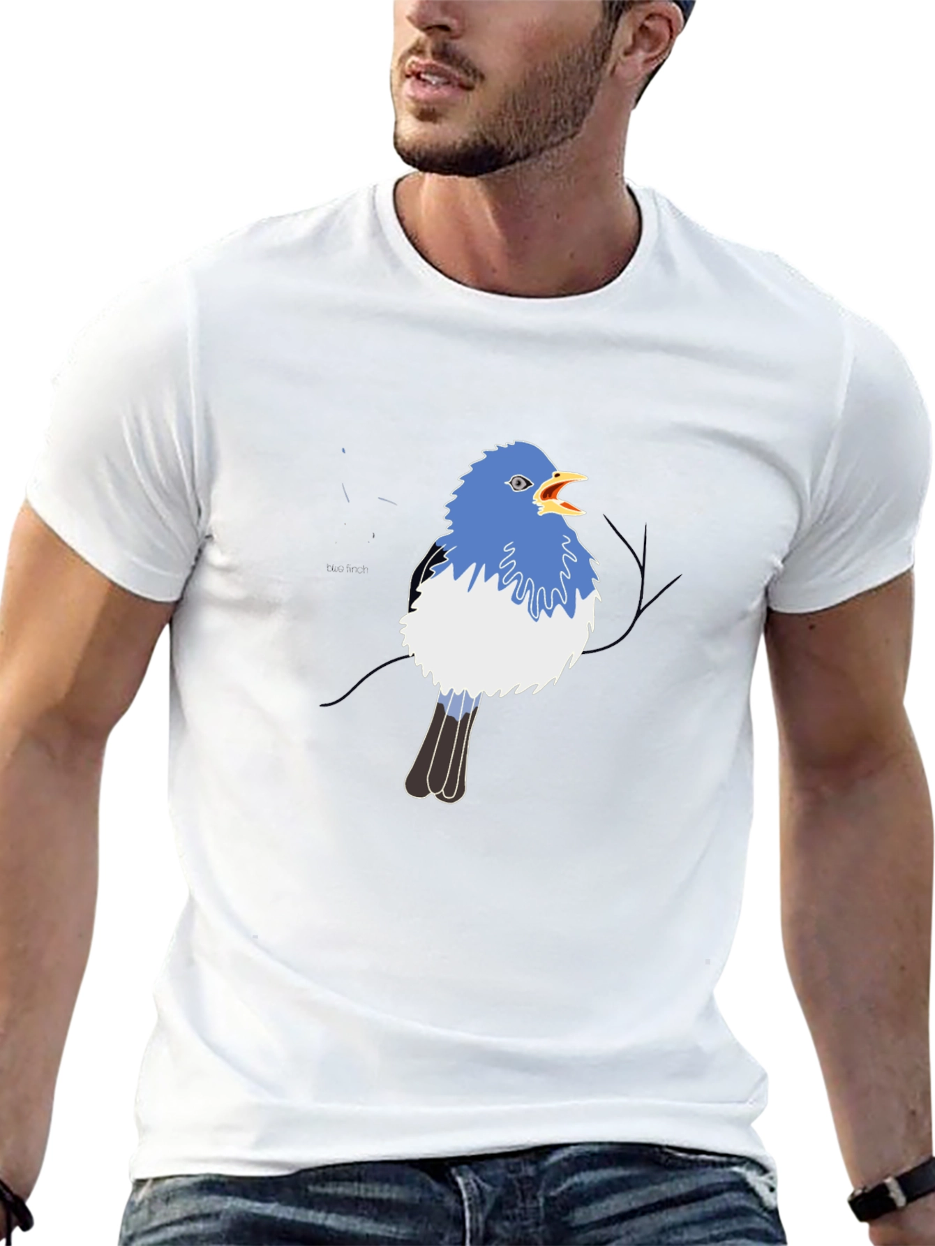 Bird Graphic Tee - Casual Comfort