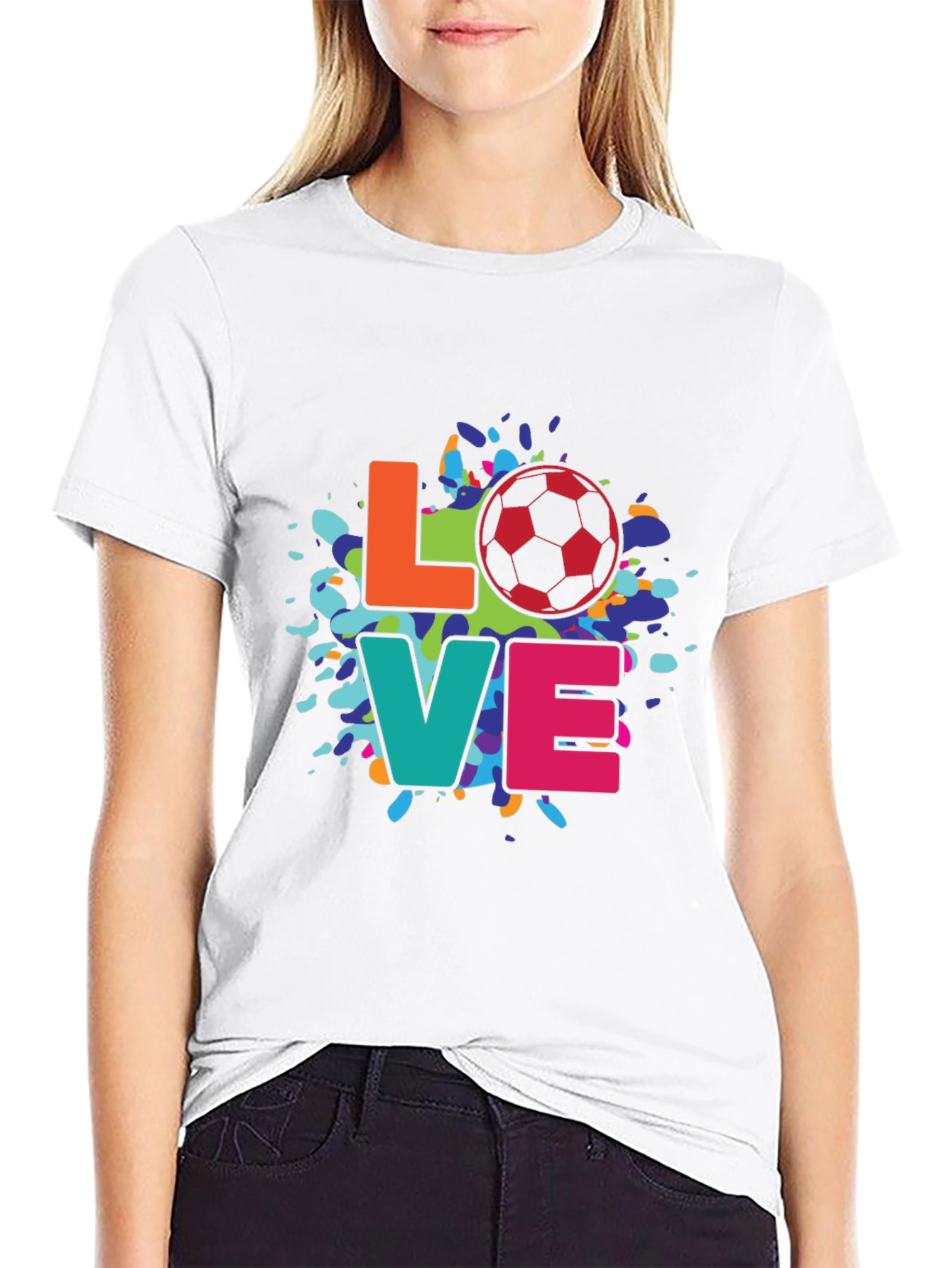 Love Soccer T-Shirt - Stylish Graphic Tee