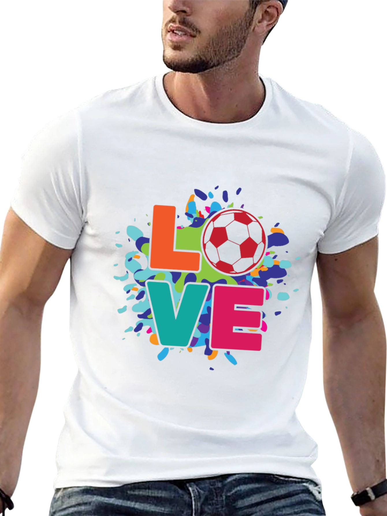 Love Soccer T-Shirt - Stylish Graphic Tee