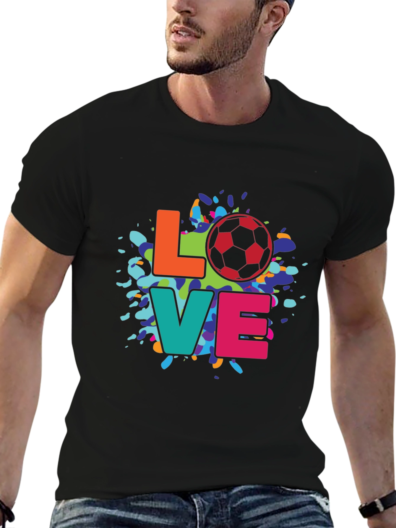 Love Soccer T-Shirt - Stylish Graphic Tee