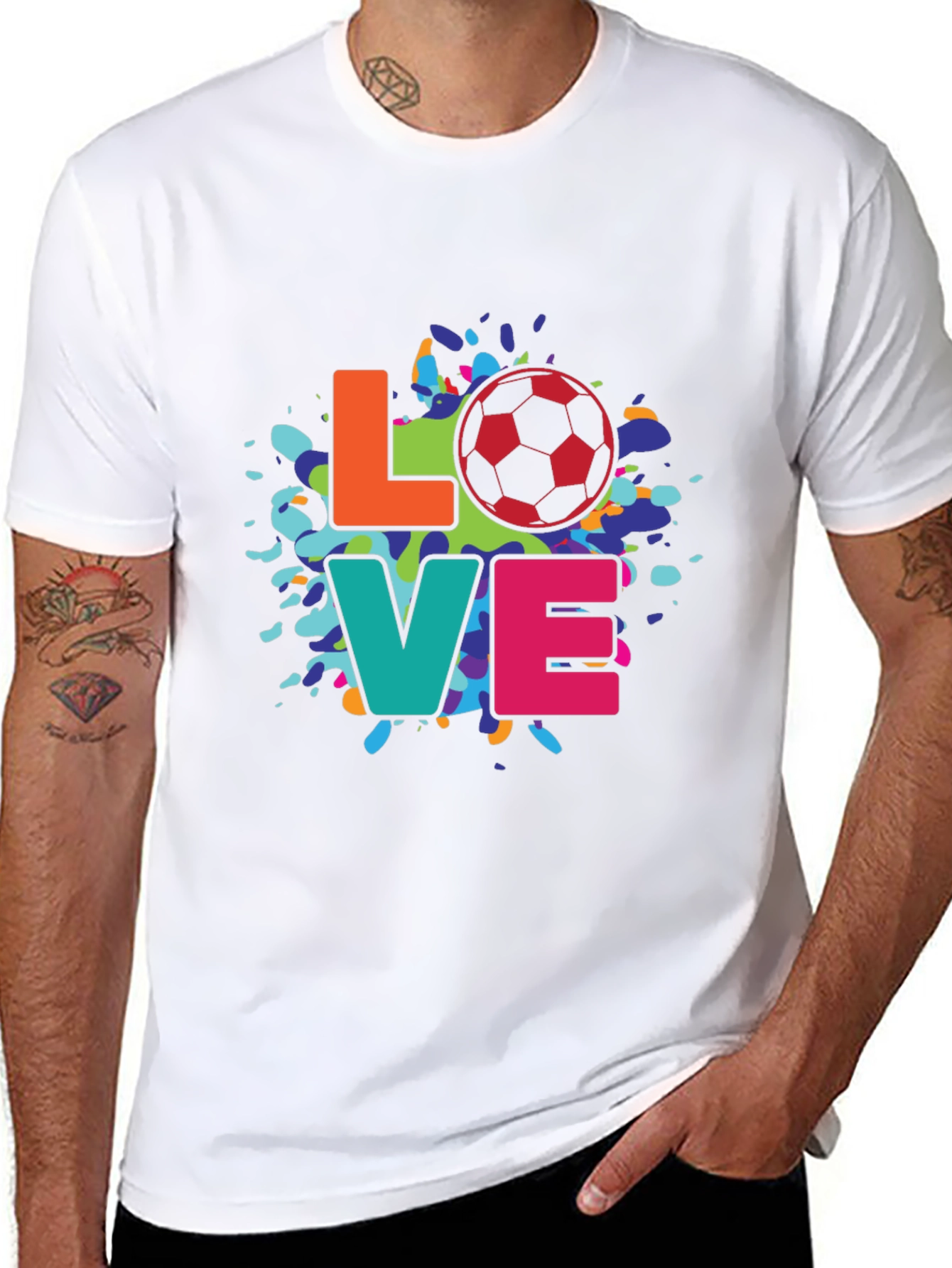 Love Soccer T-Shirt - Stylish Graphic Tee