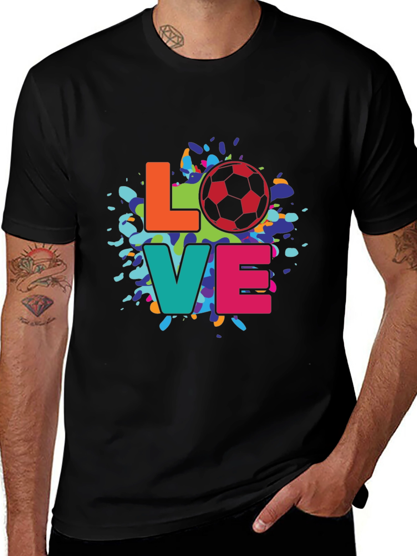 Love Soccer T-Shirt - Stylish Graphic Tee