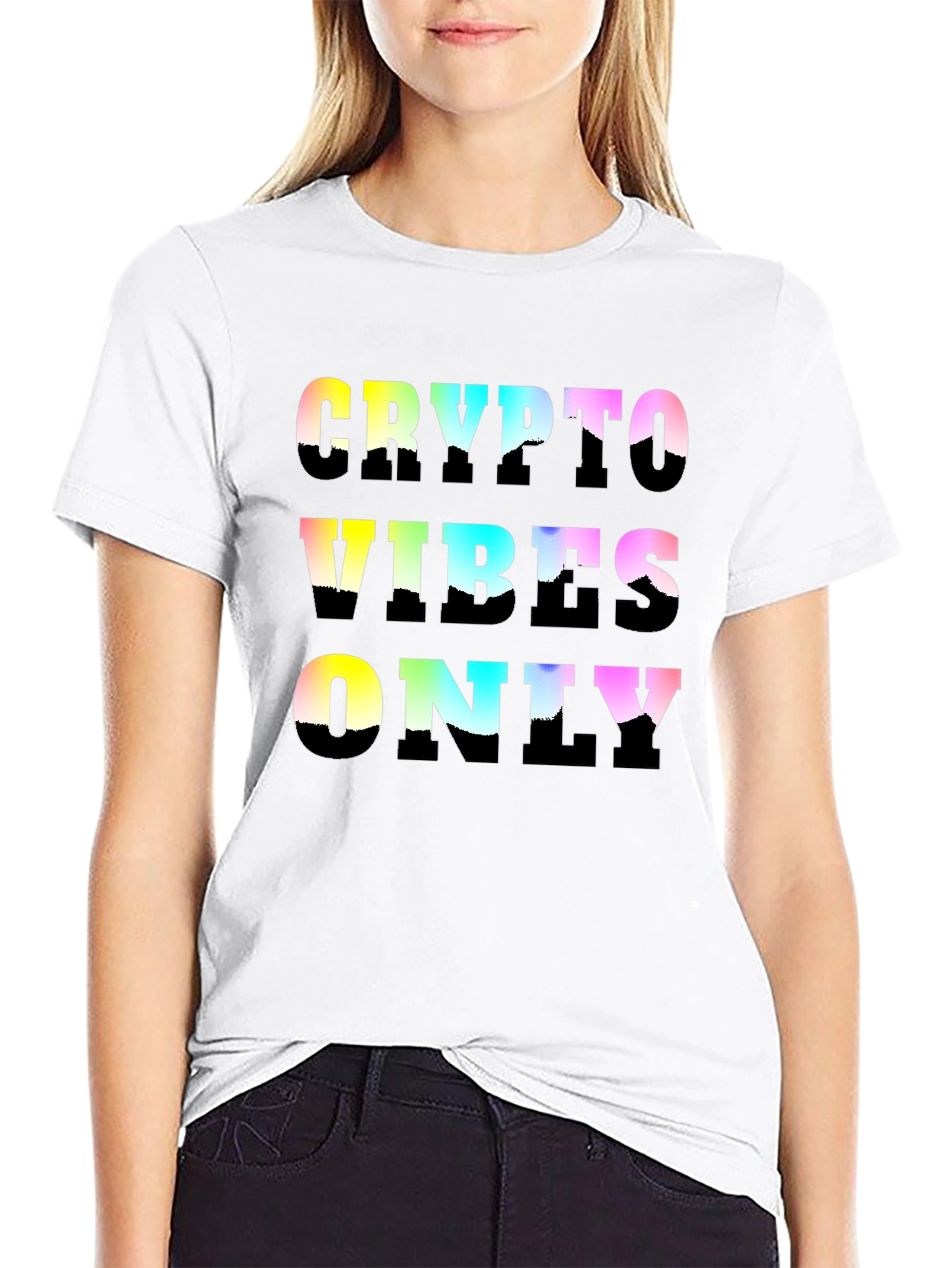 Crypto Vibes Only T-Shirt - Graphic Tee